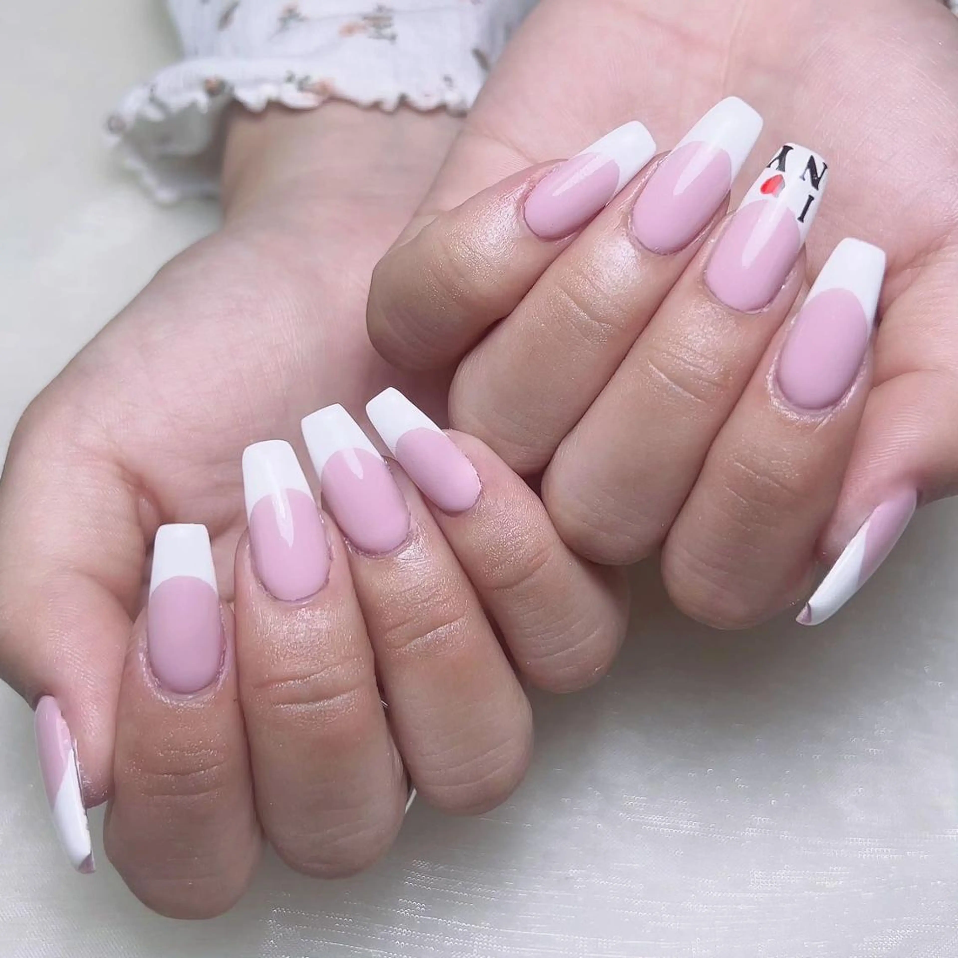 ❣️【チップ長さだし】★💎カラーフレンチーorカラーグラデーション ❣️ソフトジェンオフ無料の写真