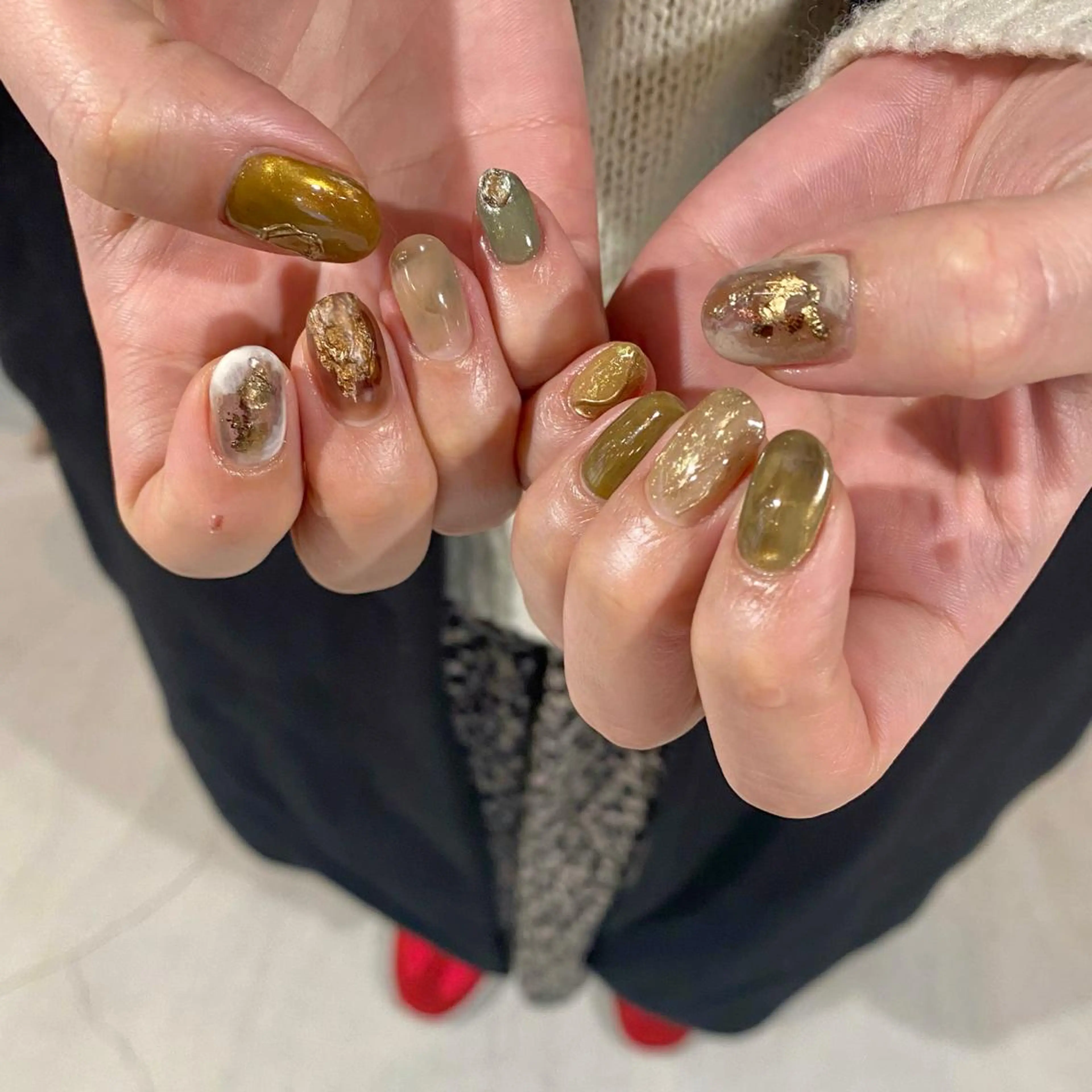 ネイル アートネイル ハンドネイル nable.所属・栗林 実莉のネイルデザイン