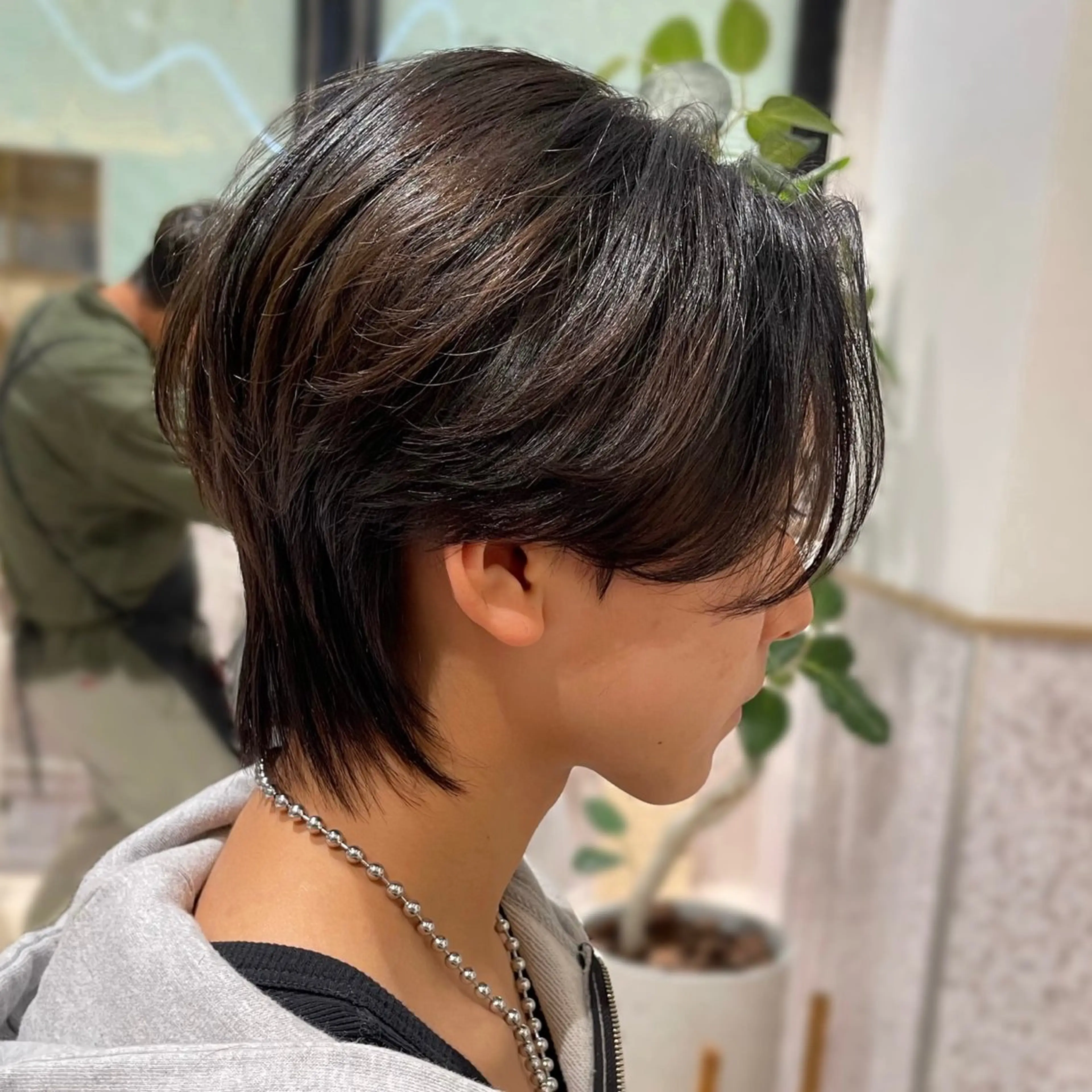 ショート ウルフカット カット メンズ指名no'1 佐藤　亘のヘアスタイル