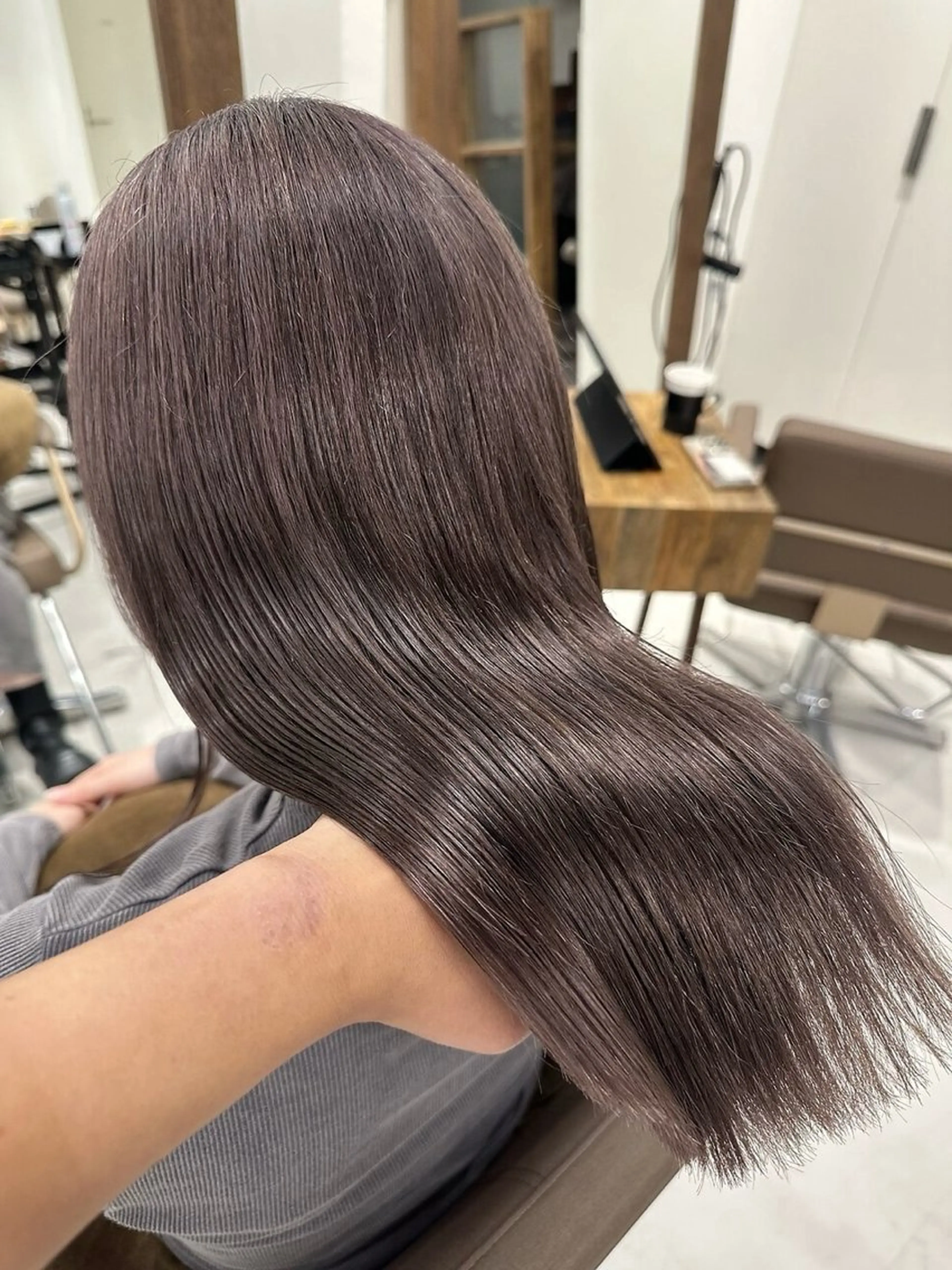 セミロング カット ヘアカラー トリートメント Liru:smart salon/茅ヶ崎のヘアスタイル