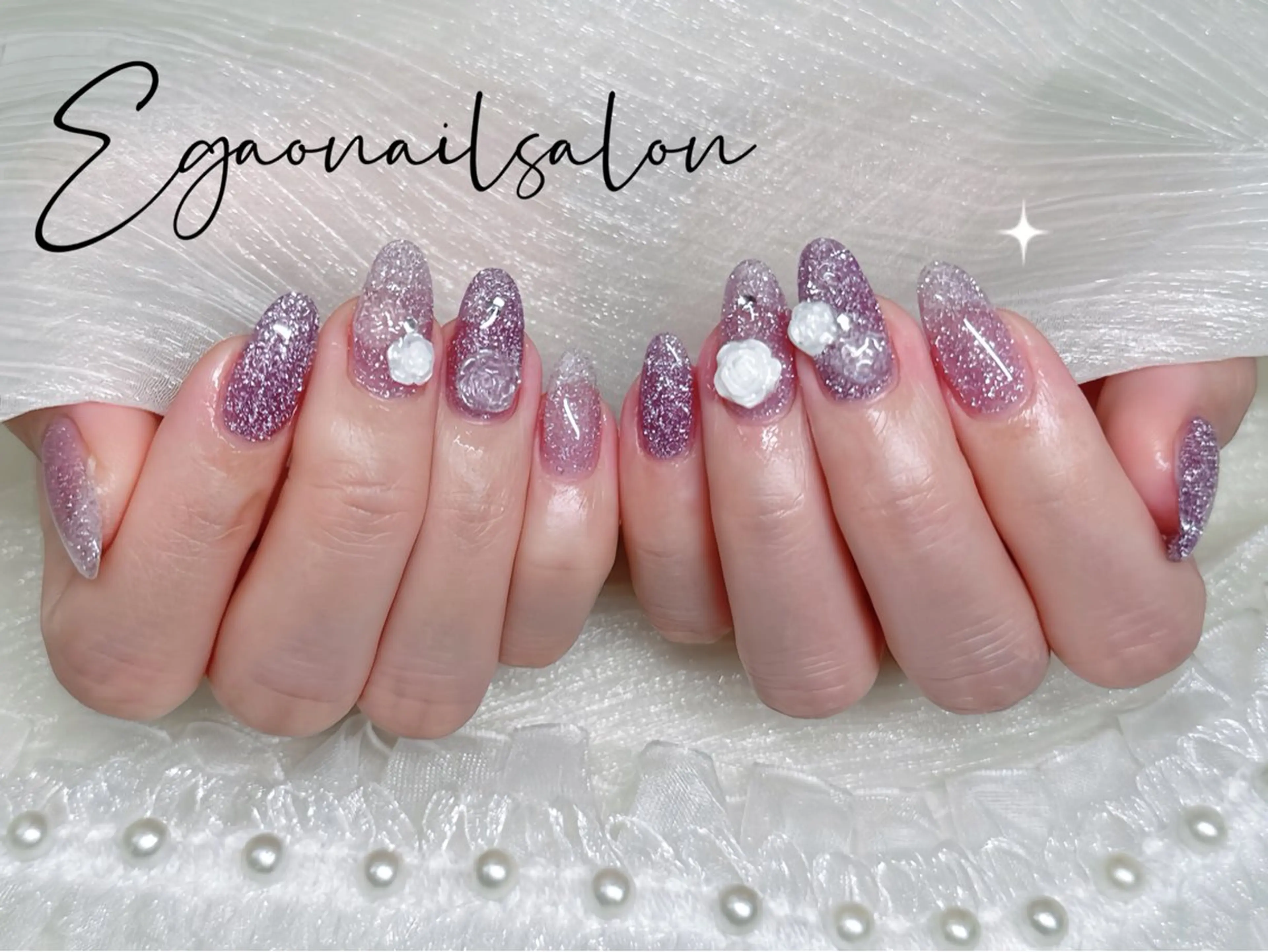 ネイル アートネイル フットネイル フレンチネイル ジェルネイル グラデーション ハンドネイル Egao Nail Salonのネイルデザイン