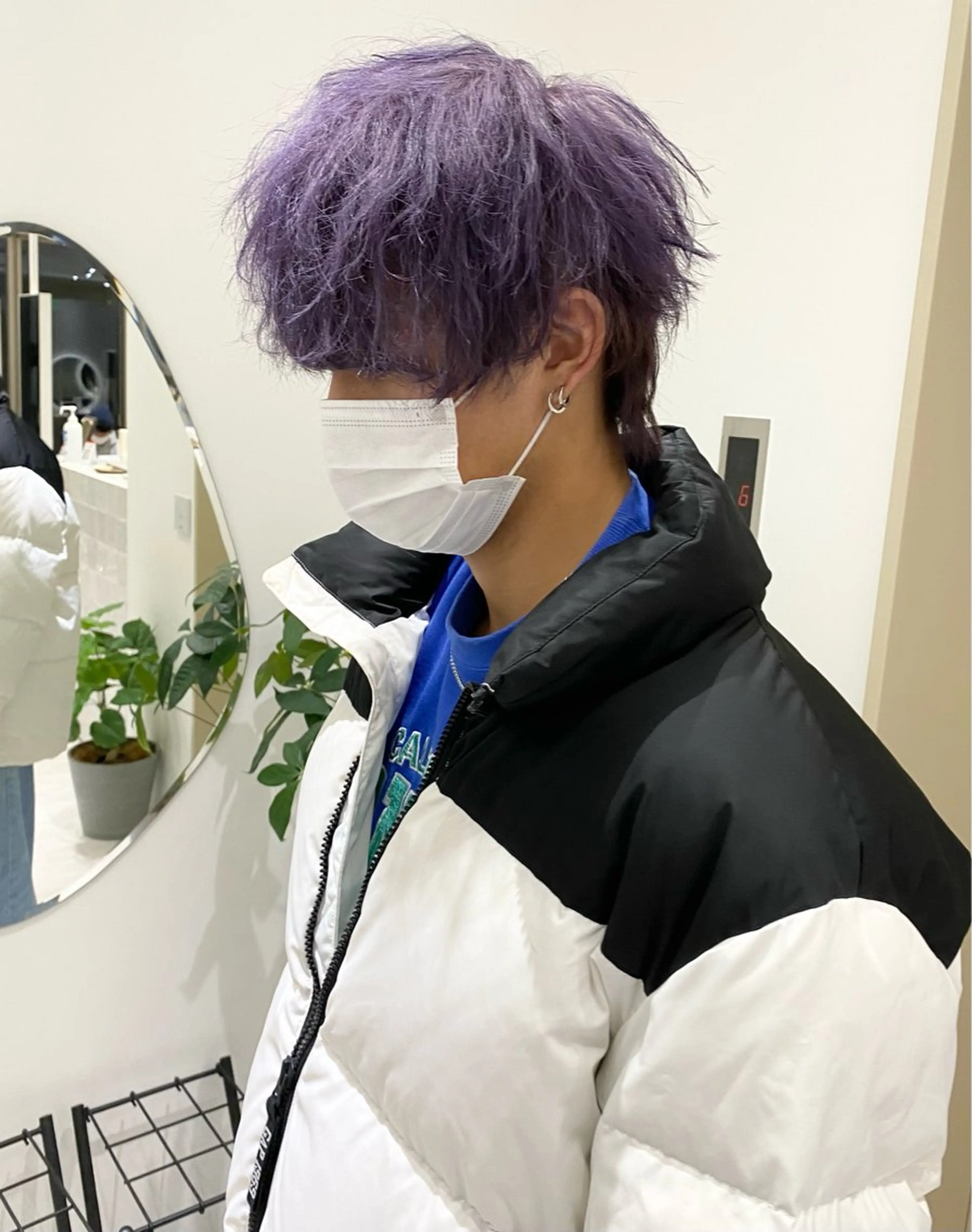 ミディアム メンズ トリートメント men'ssalon Zina天神所属・✨髪質改善/顔周りカ ット/縮毛矯正✨三隅のヘアスタイル