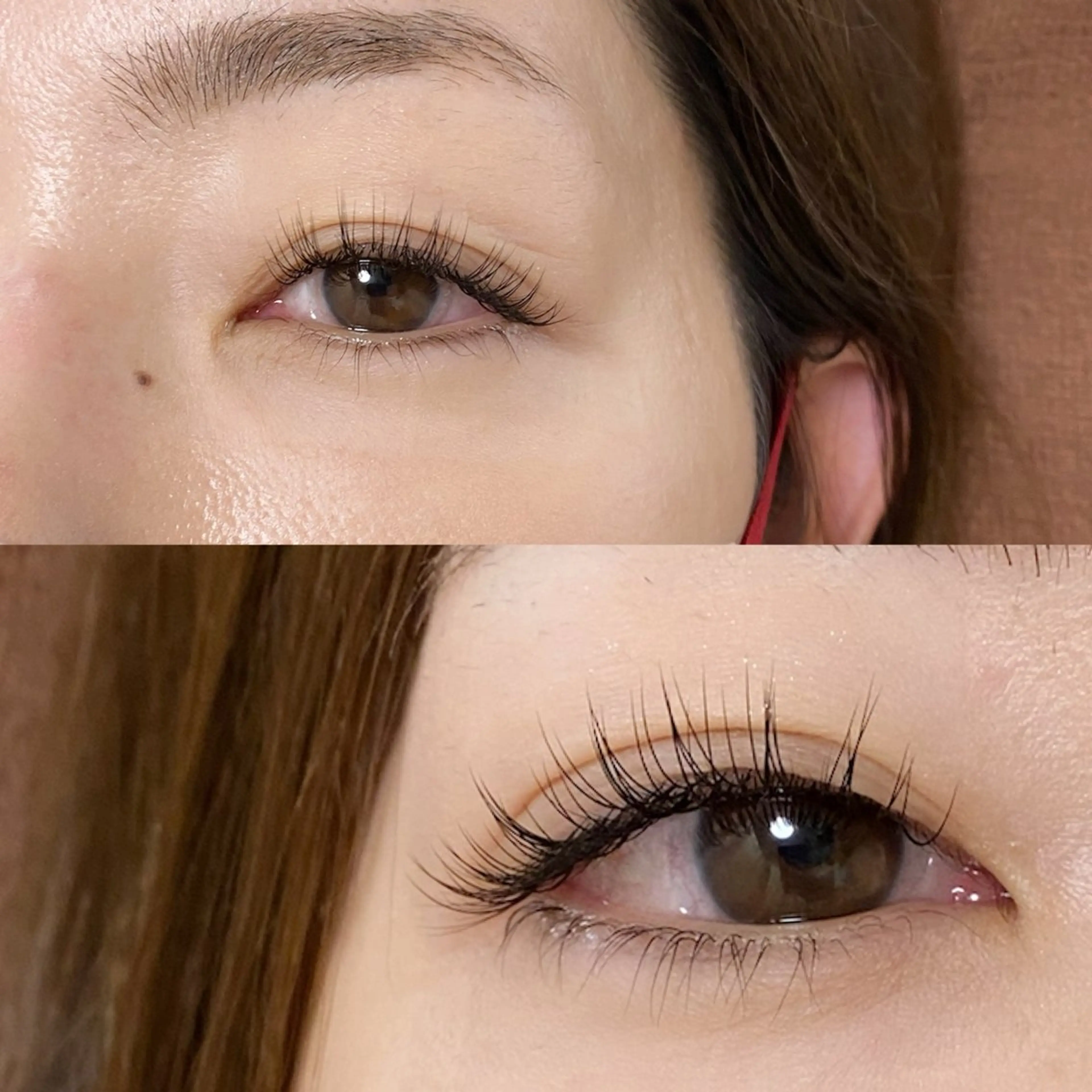 マツエク・マツパ カラーマツエク フラットラッシュ マツエク CoRte.eye 川井のマツエク・マツパデザイン