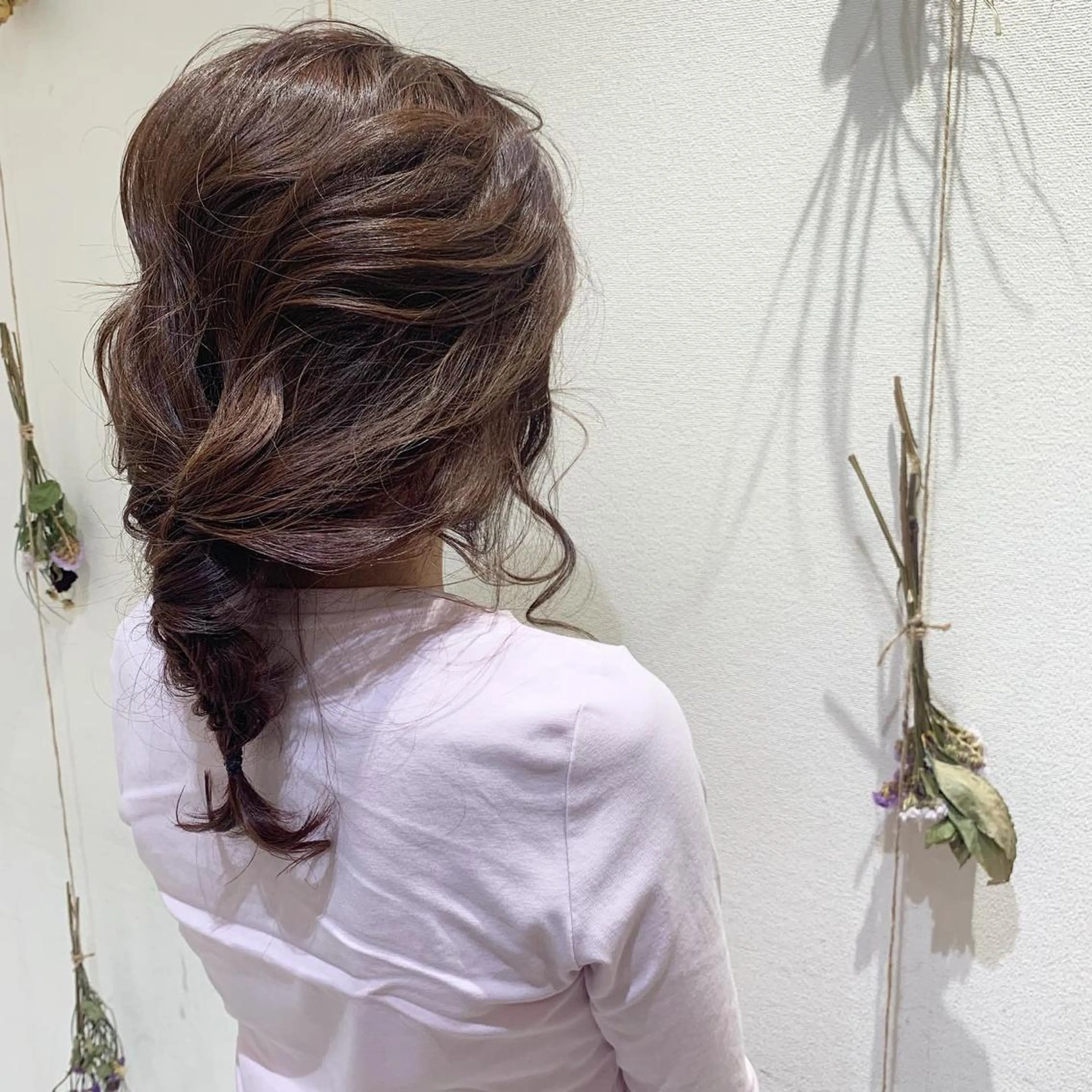 ロング ヘアアレンジ Dears 香芝店所属・関 優希のヘアスタイル