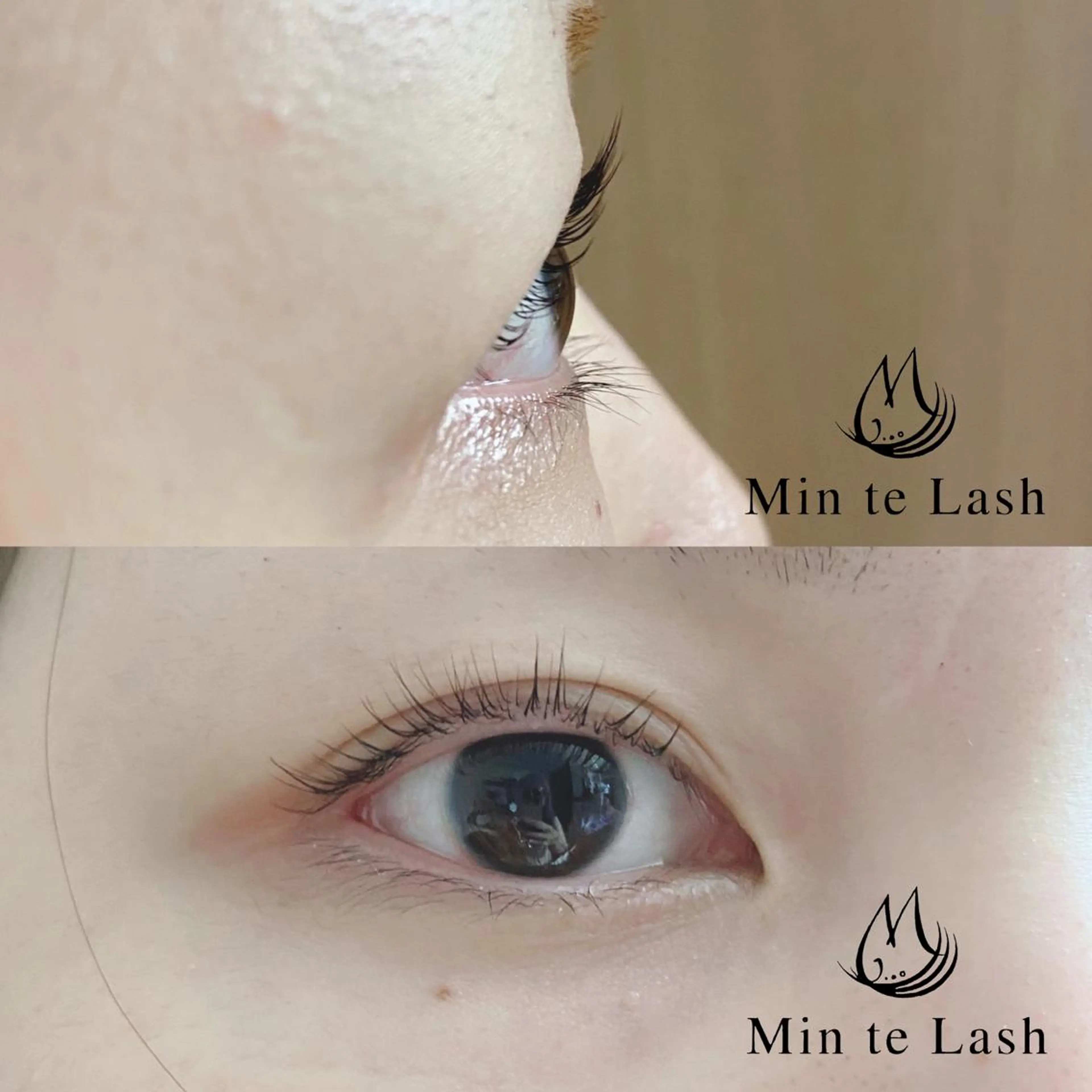 マツエク・マツパ パリジェンヌラッシュリフト EyelashSalon REPOS所属・REPOS 🎀束感 ・マスカラパーマのマツエク・マツパデザイン