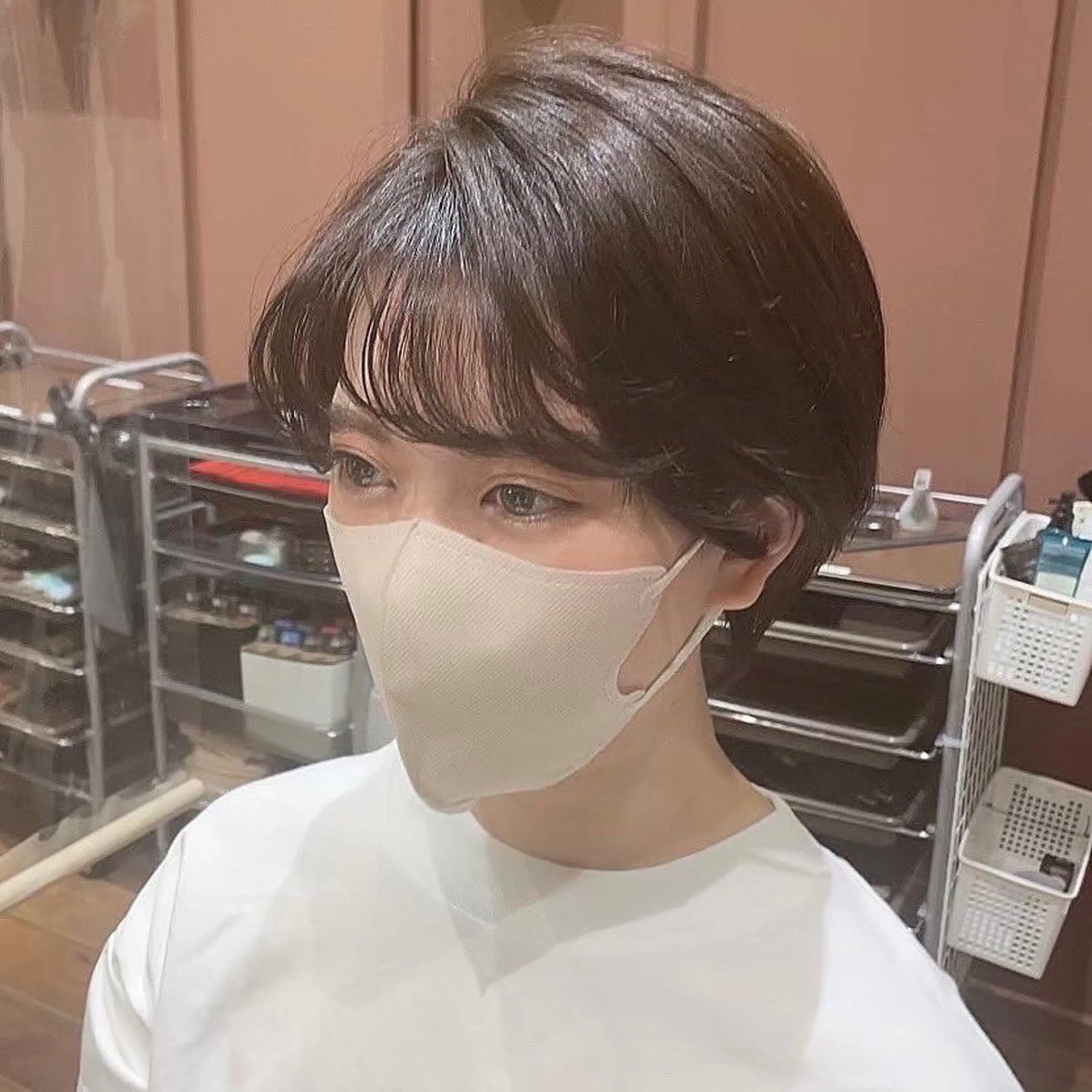 ショート ショートヘア カット 【モデル募集】貝沼 しおんのヘアスタイル