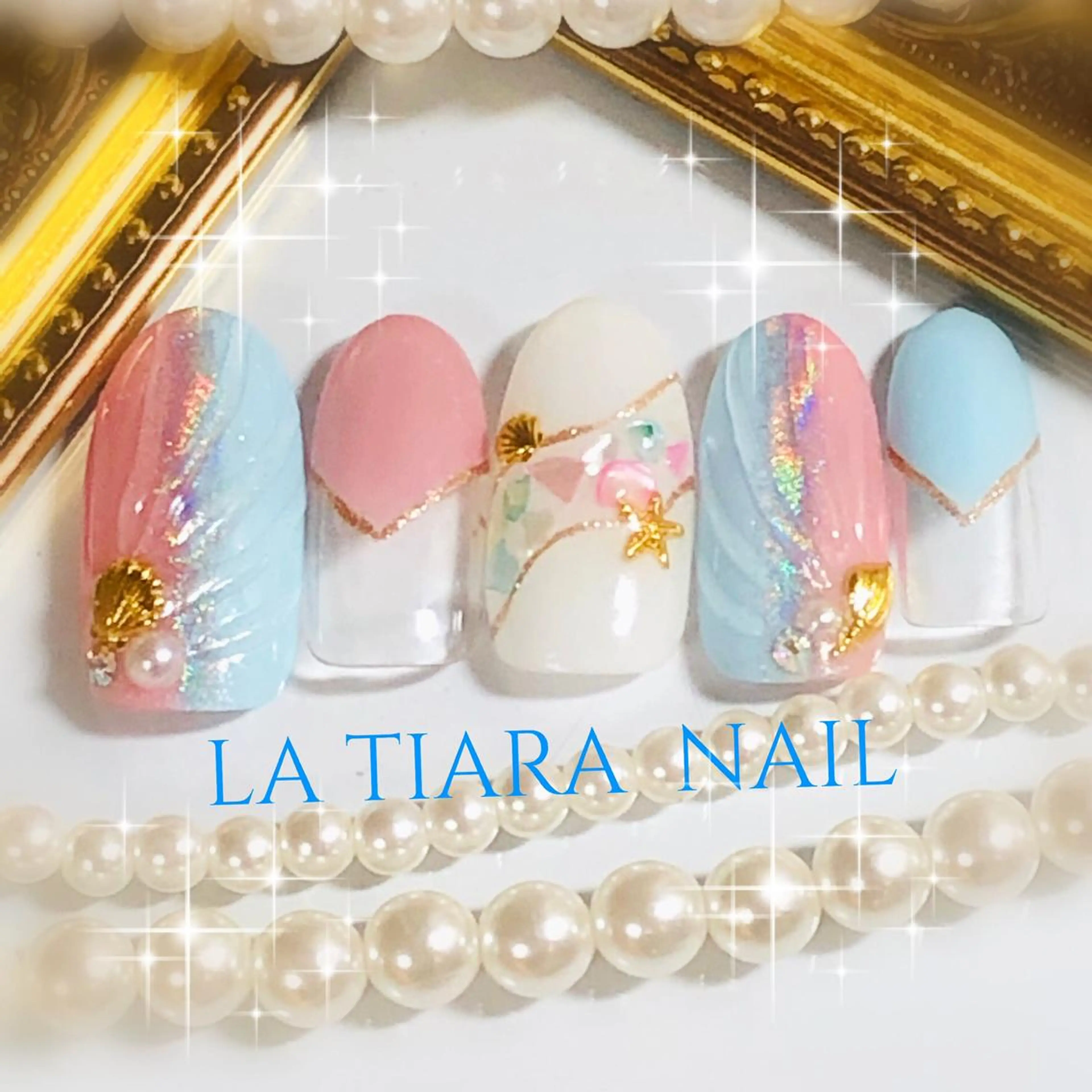 ネイル ハンドネイル Blue  bird  nail所属・Blue bird  nailのネイルデザイン