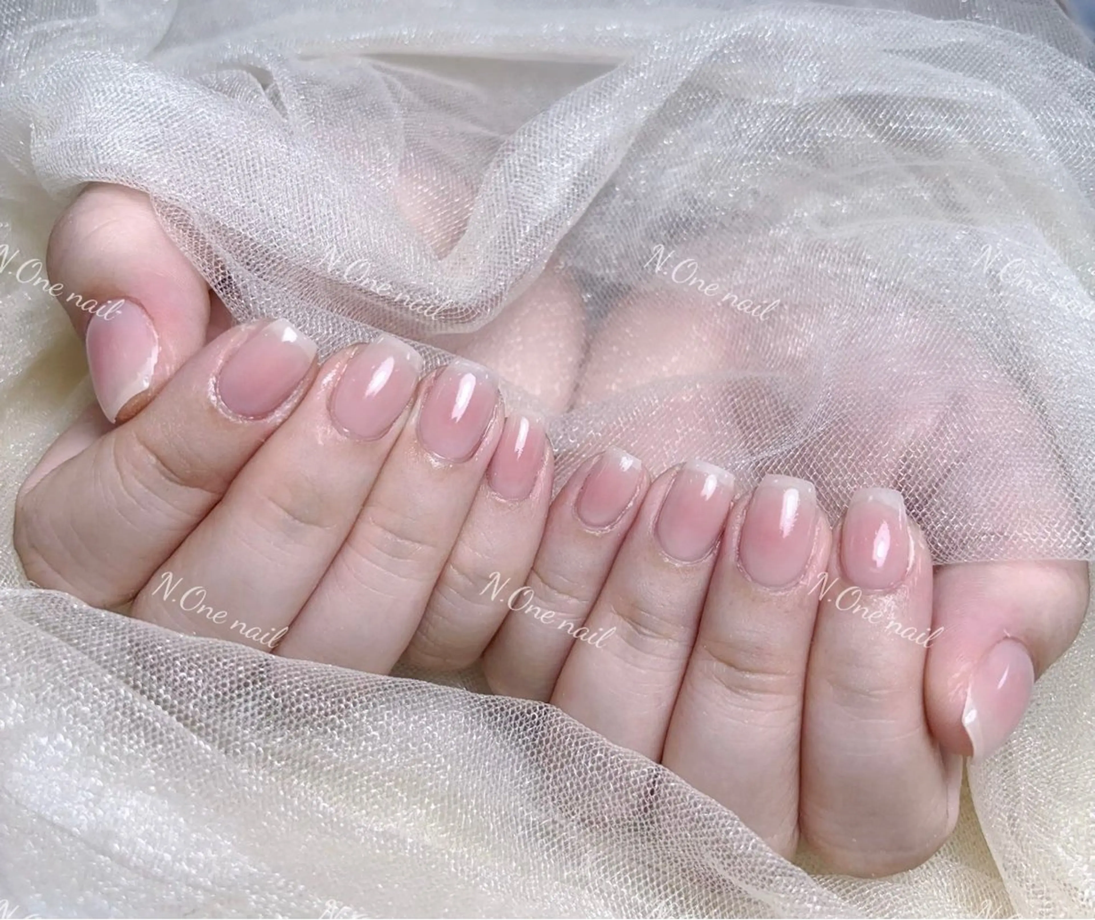 オフ無し★大人気ワンホンチークネイル¥7480➡️¥5980の写真