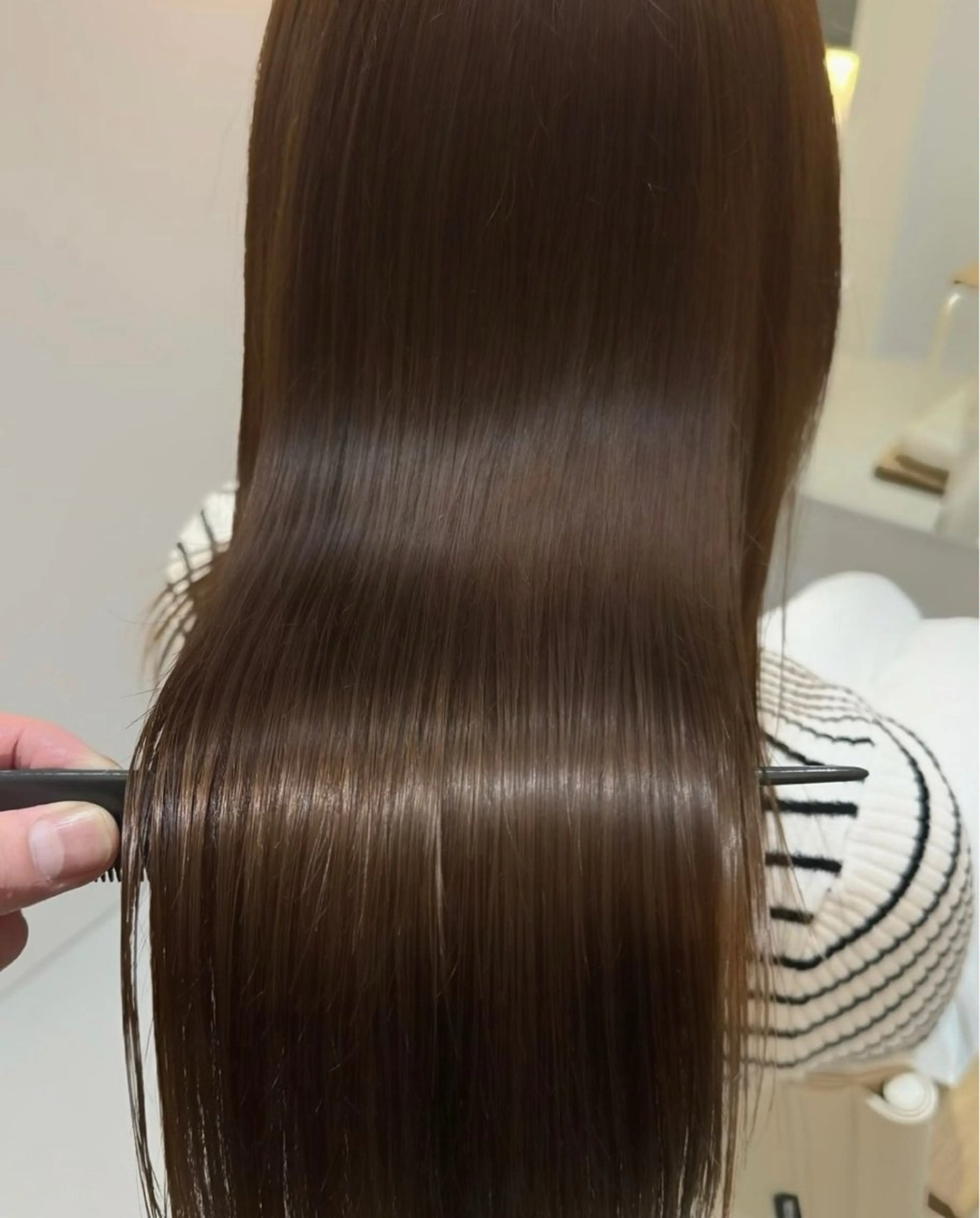 ロング トリートメント カット ヘアカラー カラー/ 髪質改善/新吾ありさのヘアスタイル