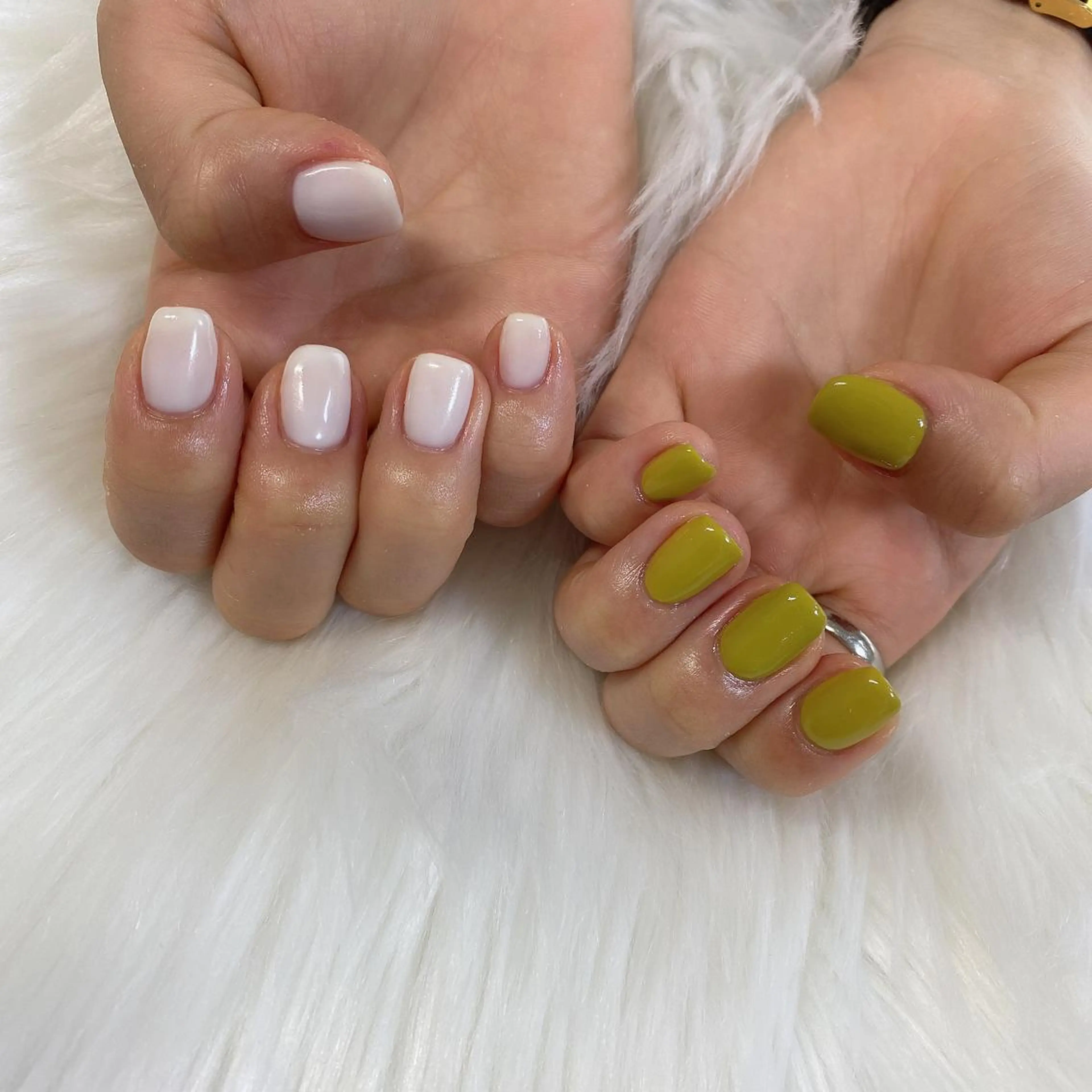 ネイル ハンドネイル 西岡 杏のネイルデザイン