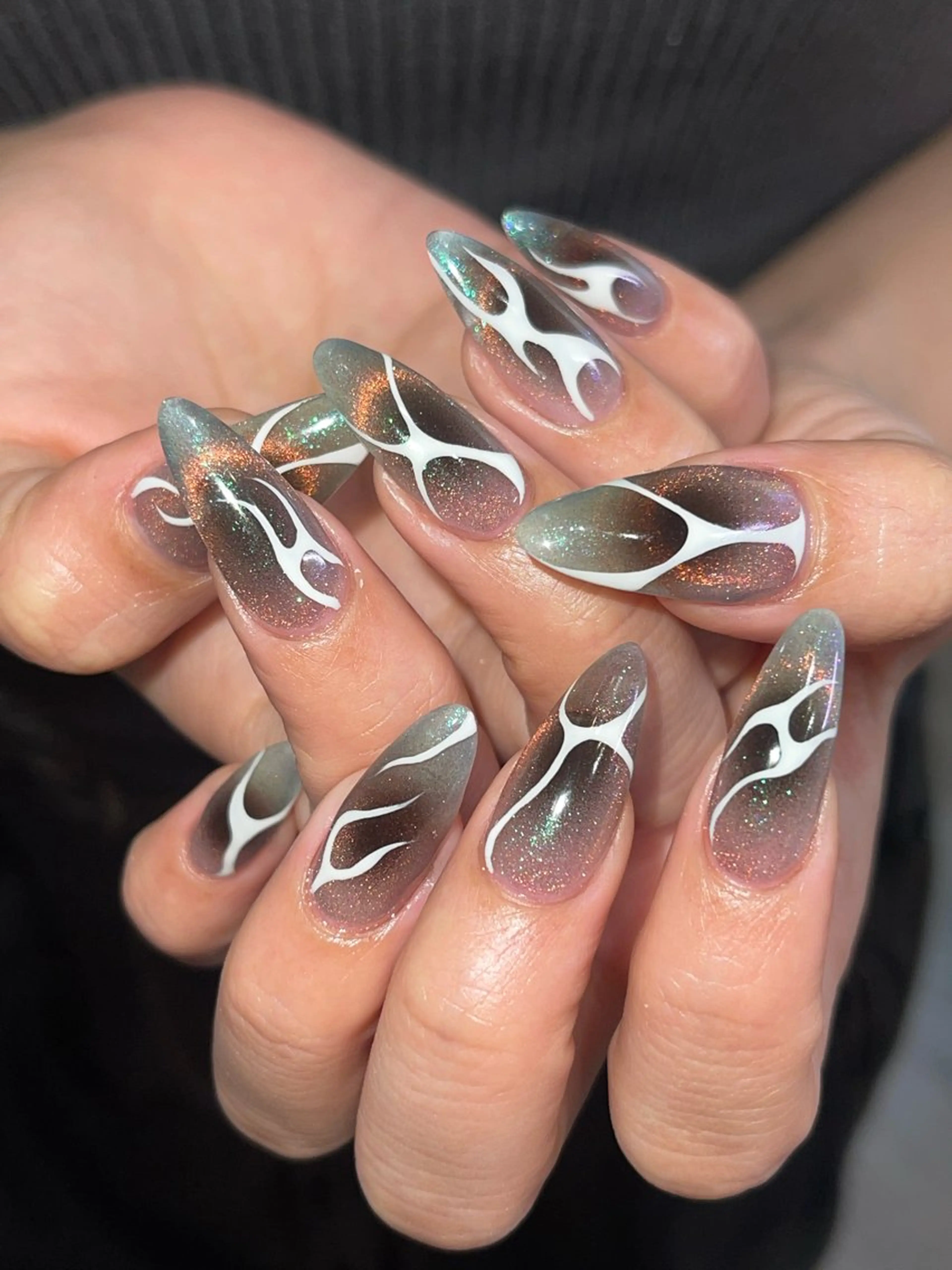 ネイル 8113 海外/y2k/韓国のネイルデザイン