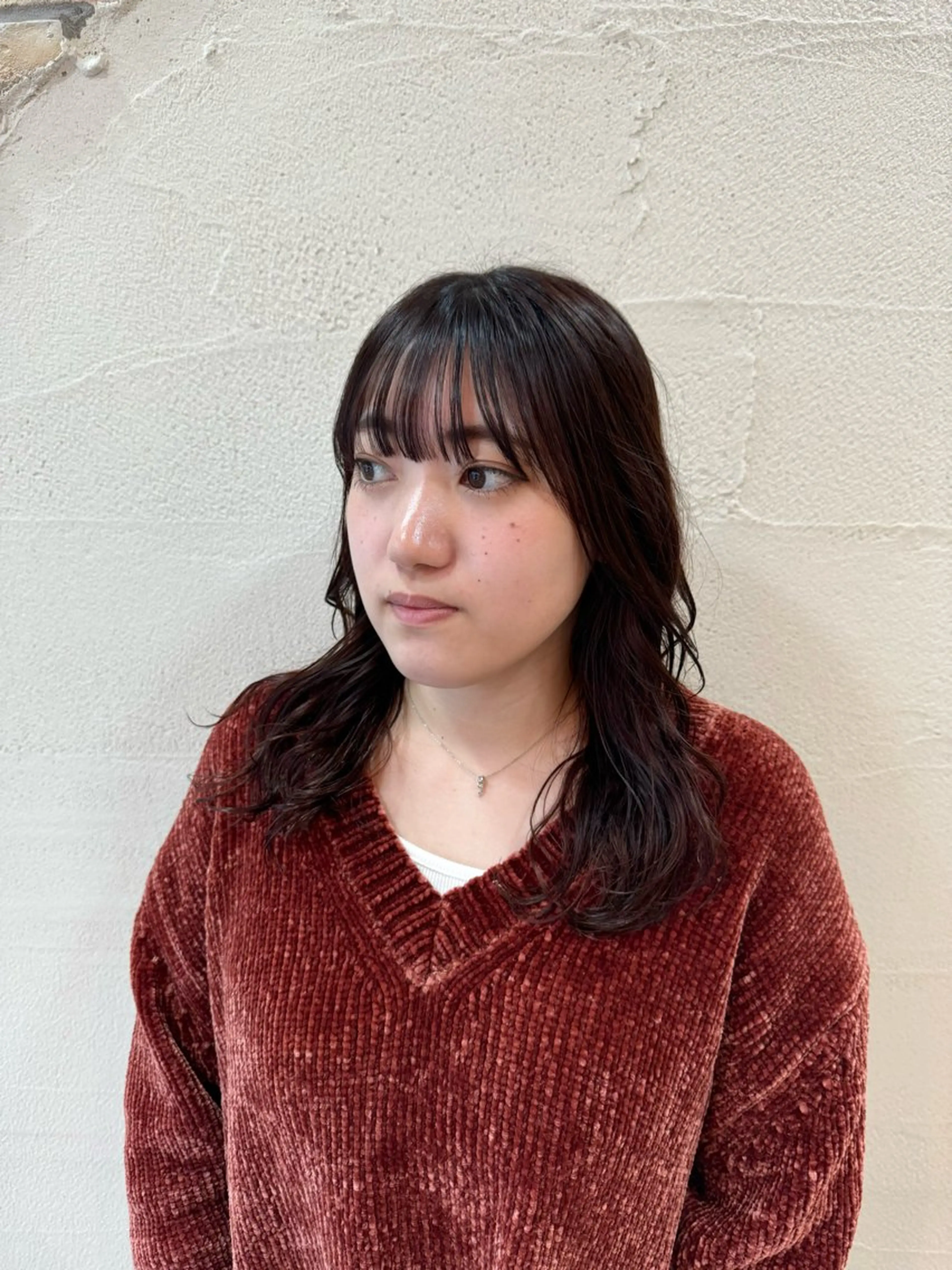 セミロング パーマ セミロングパーマ 韓国風ヘア デジタルパーマ 韓国風🇰🇷レイヤ ーKEI🇰🇷のヘアスタイル