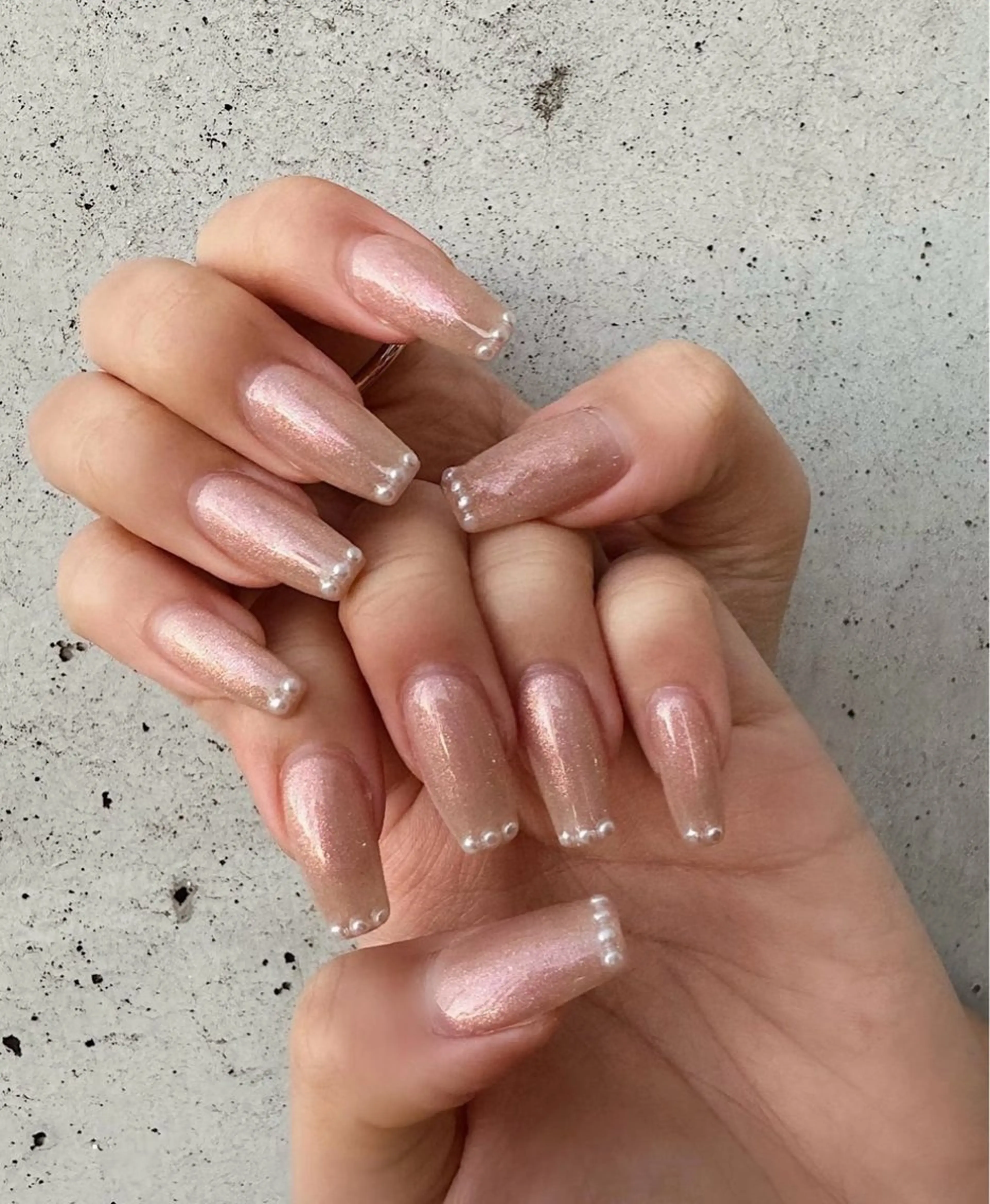 ネイル ワンカラーネイル BabyYouMi nailのネイルデザイン