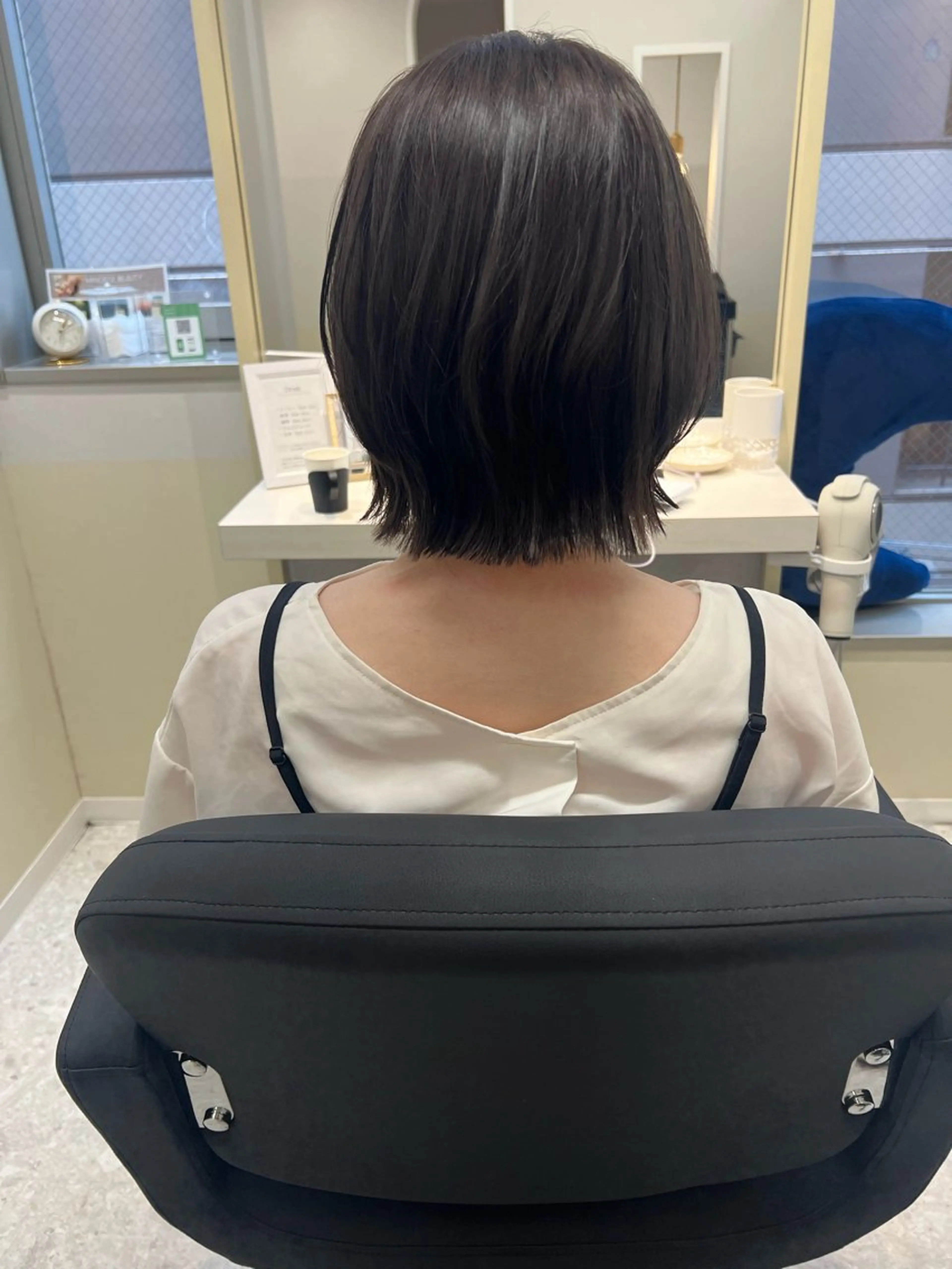 ミディアム カラー アディクシーカラー トリートメント ヘアカラー トリートメント 半個室サロン/透明感 /艶髪♡岸上 温♡のヘアスタイル