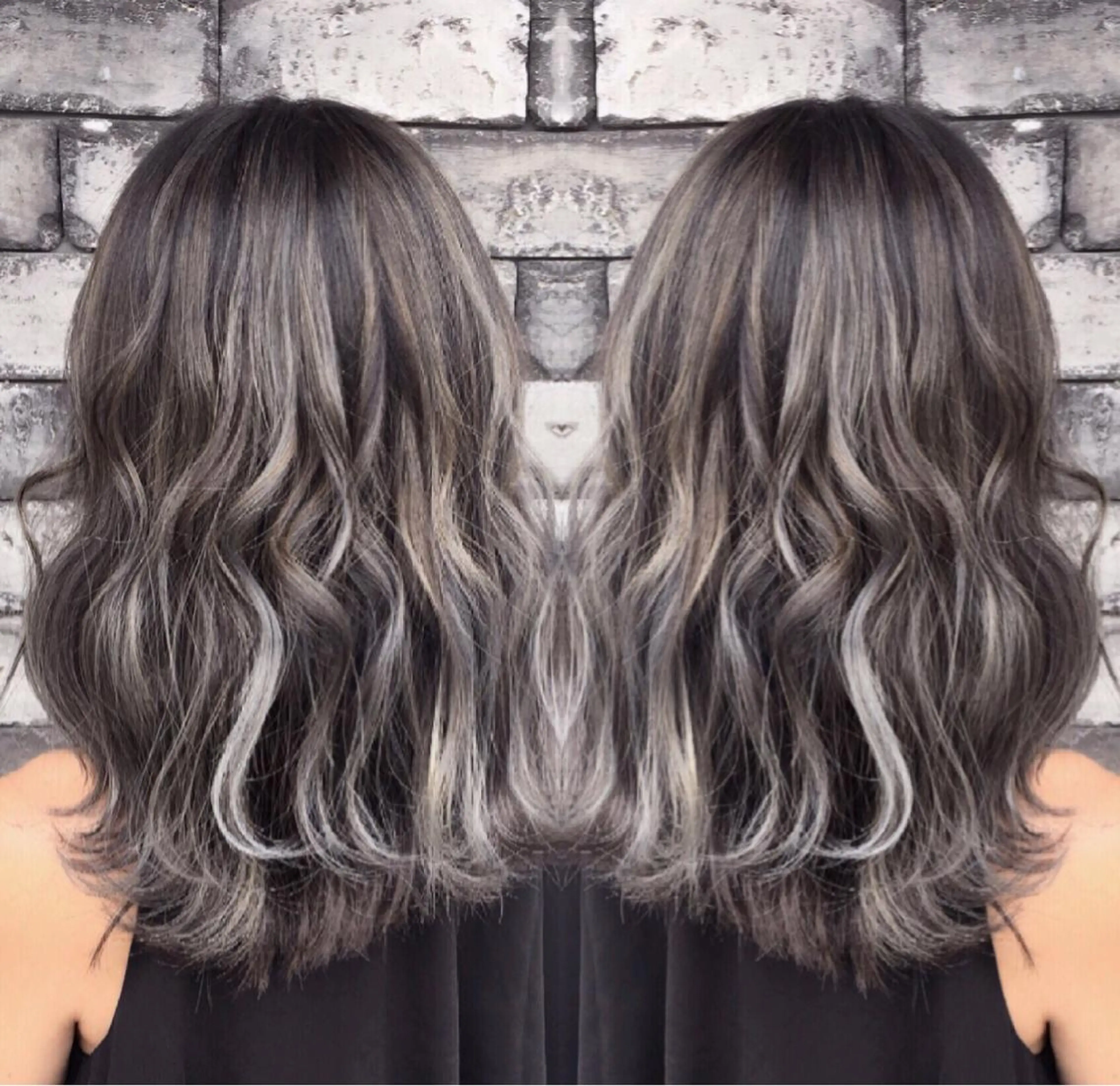 セミロング 3Dハイライト 外国人風カラー ハイライト ヘアカラー トリートメント ヘアセット ❤️千葉県代表❤️ 店長❤️柿本翔一朗のヘアスタイル