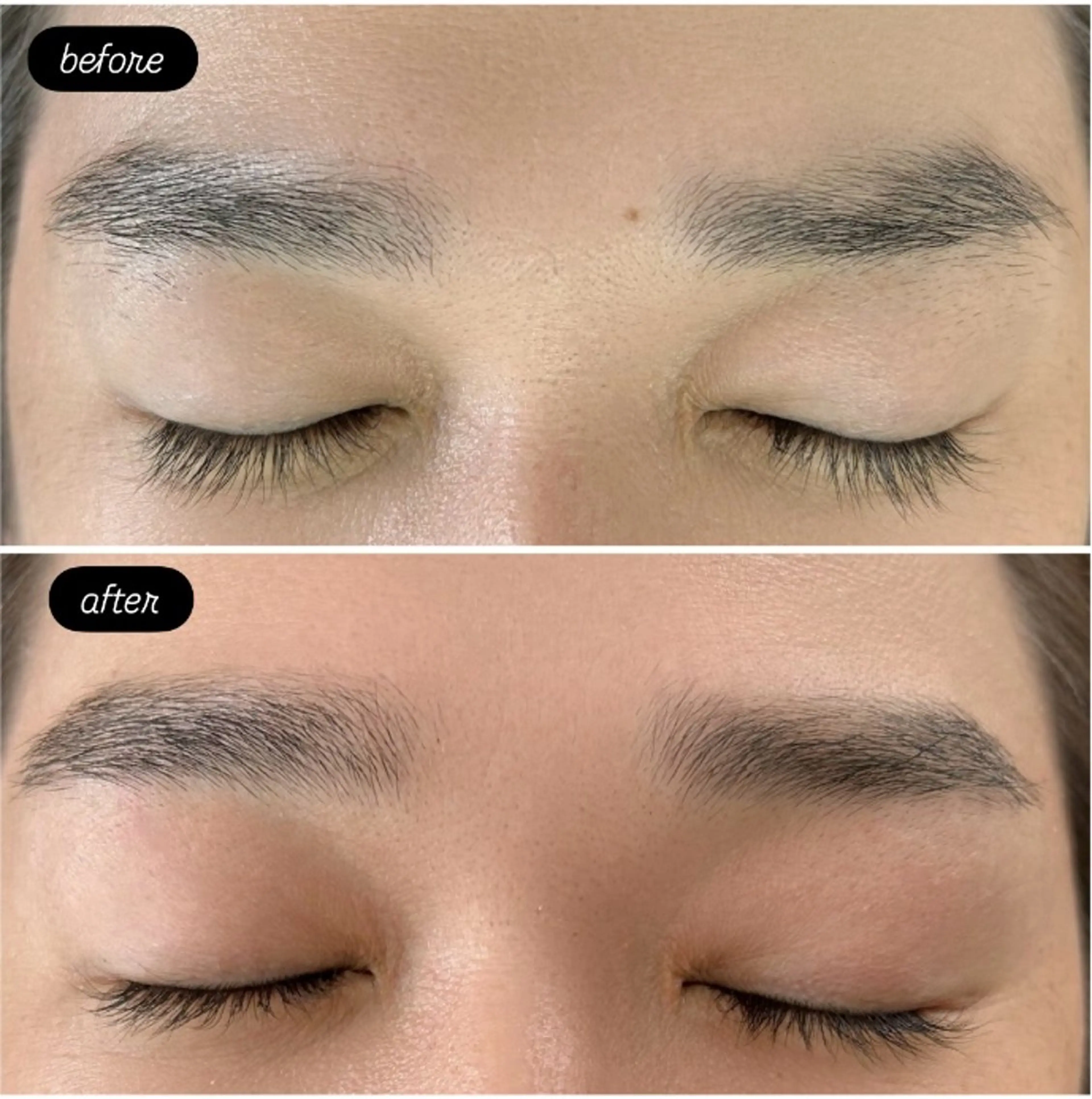 アイブローwax+アイブローリフト(パーマ)の写真