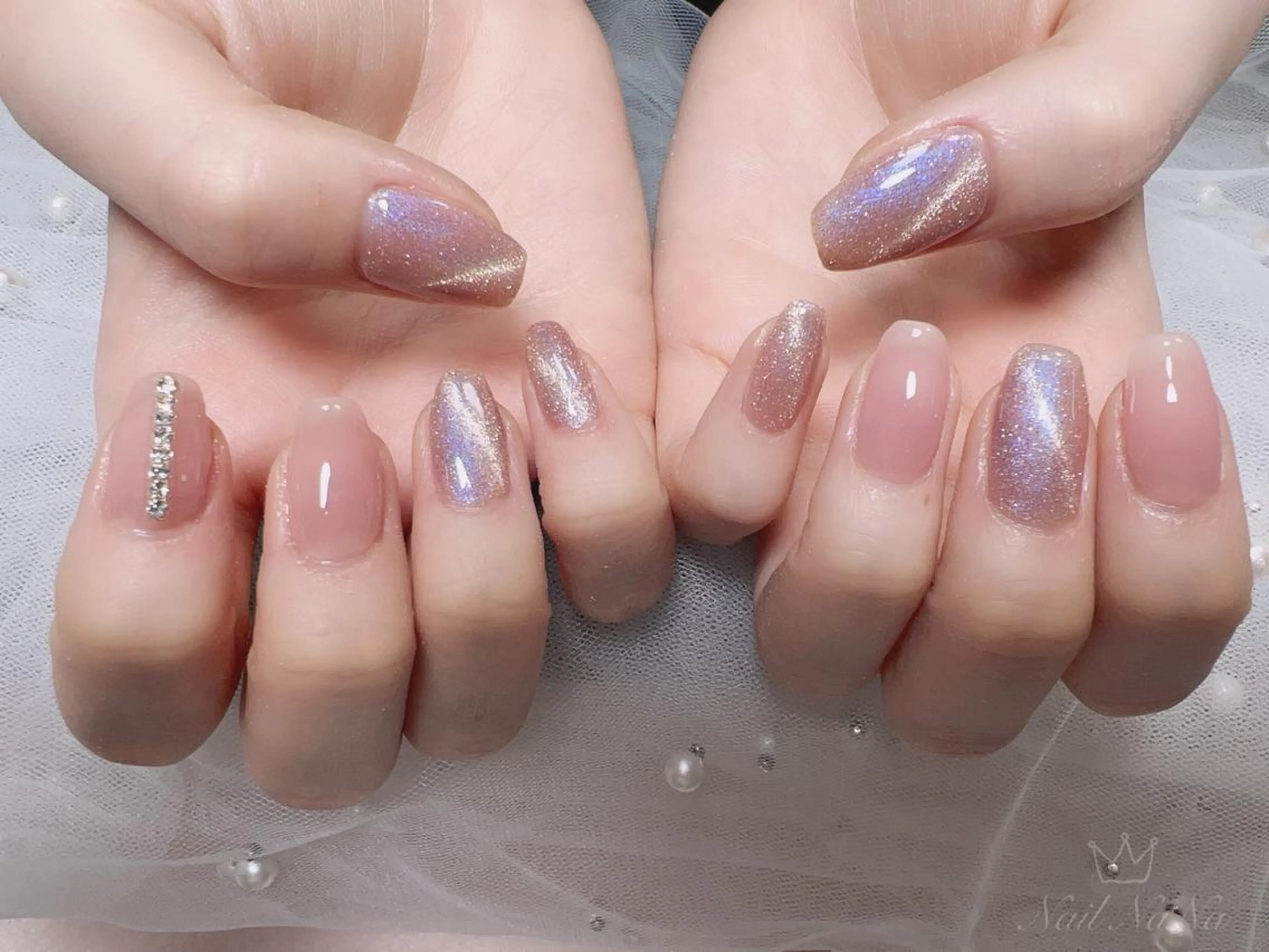 ショート カラー ネイル ハンドネイル Nail NaNaのネイルデザイン