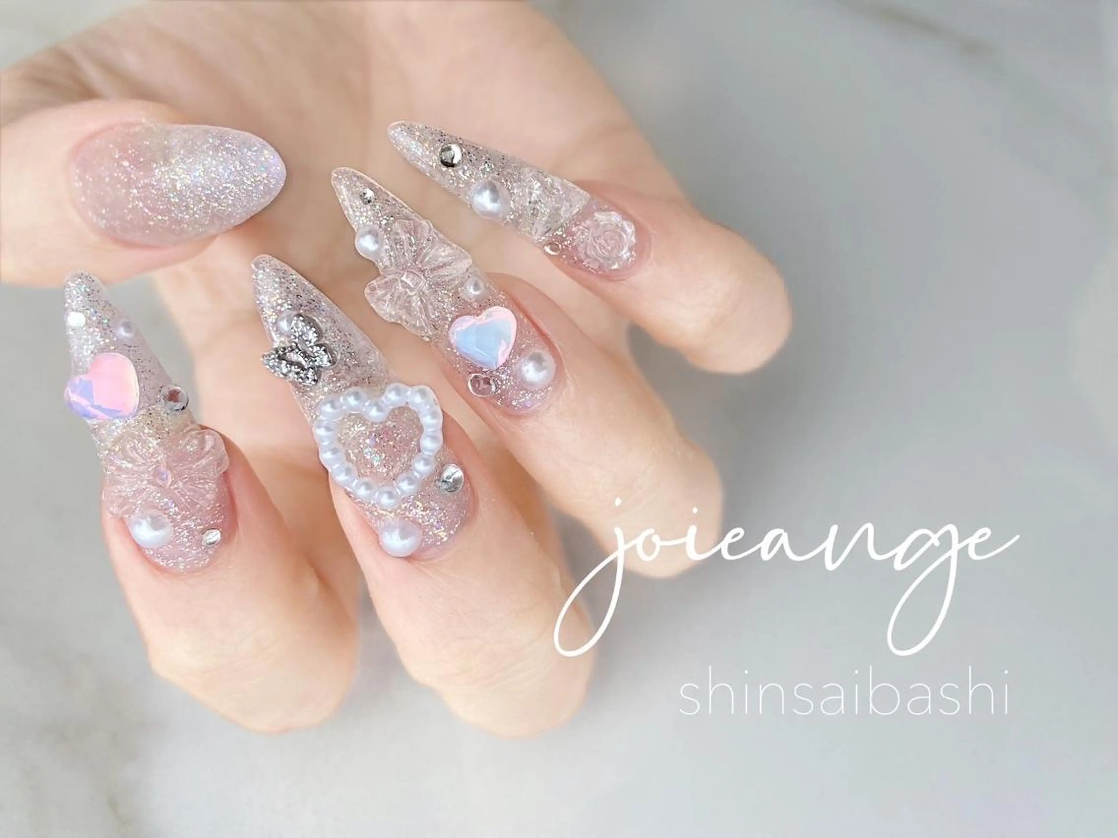 ネイル 優花joieange 心斎橋店のネイルデザイン