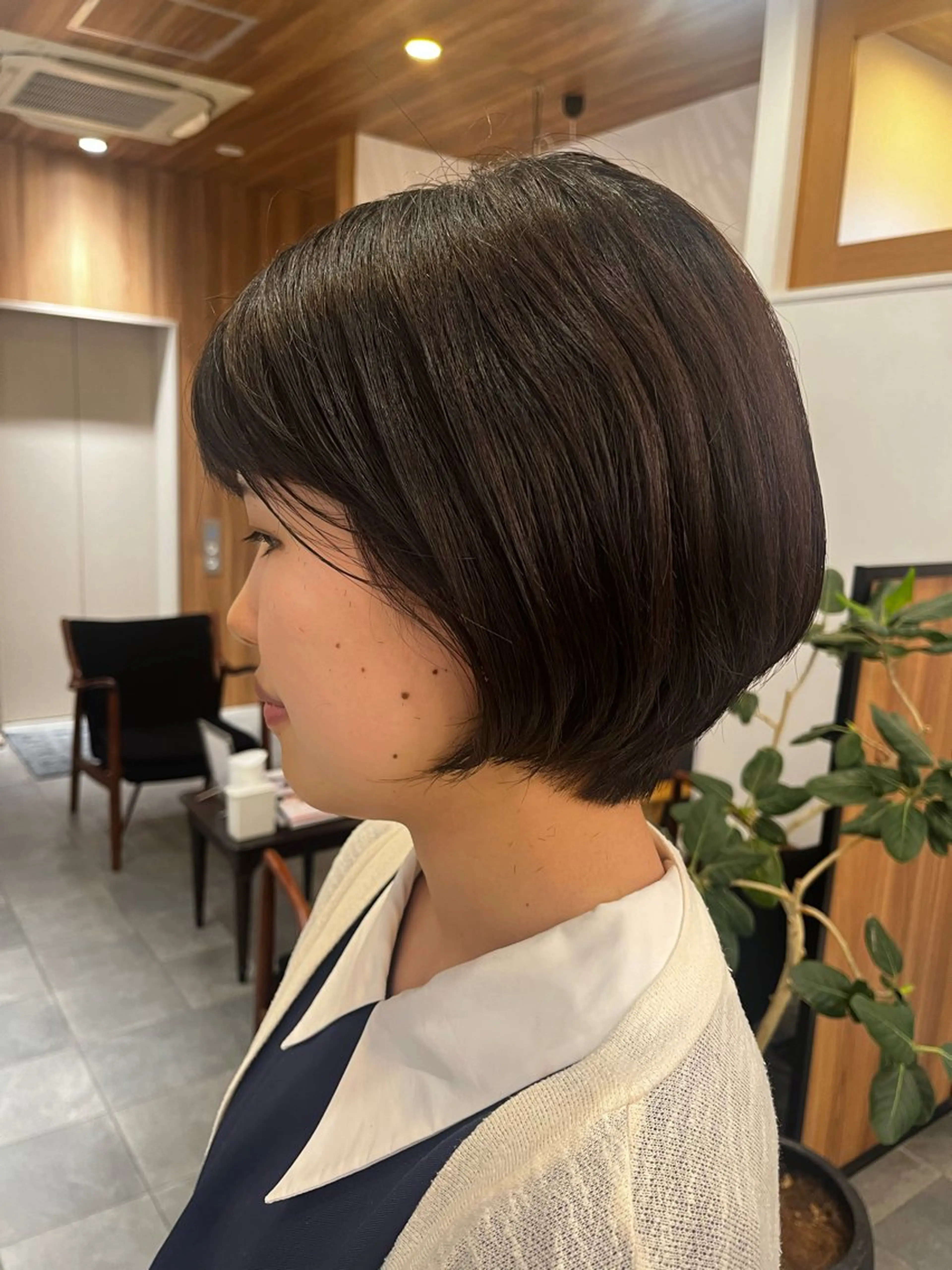 ショート 田内 満里奈のヘアスタイル