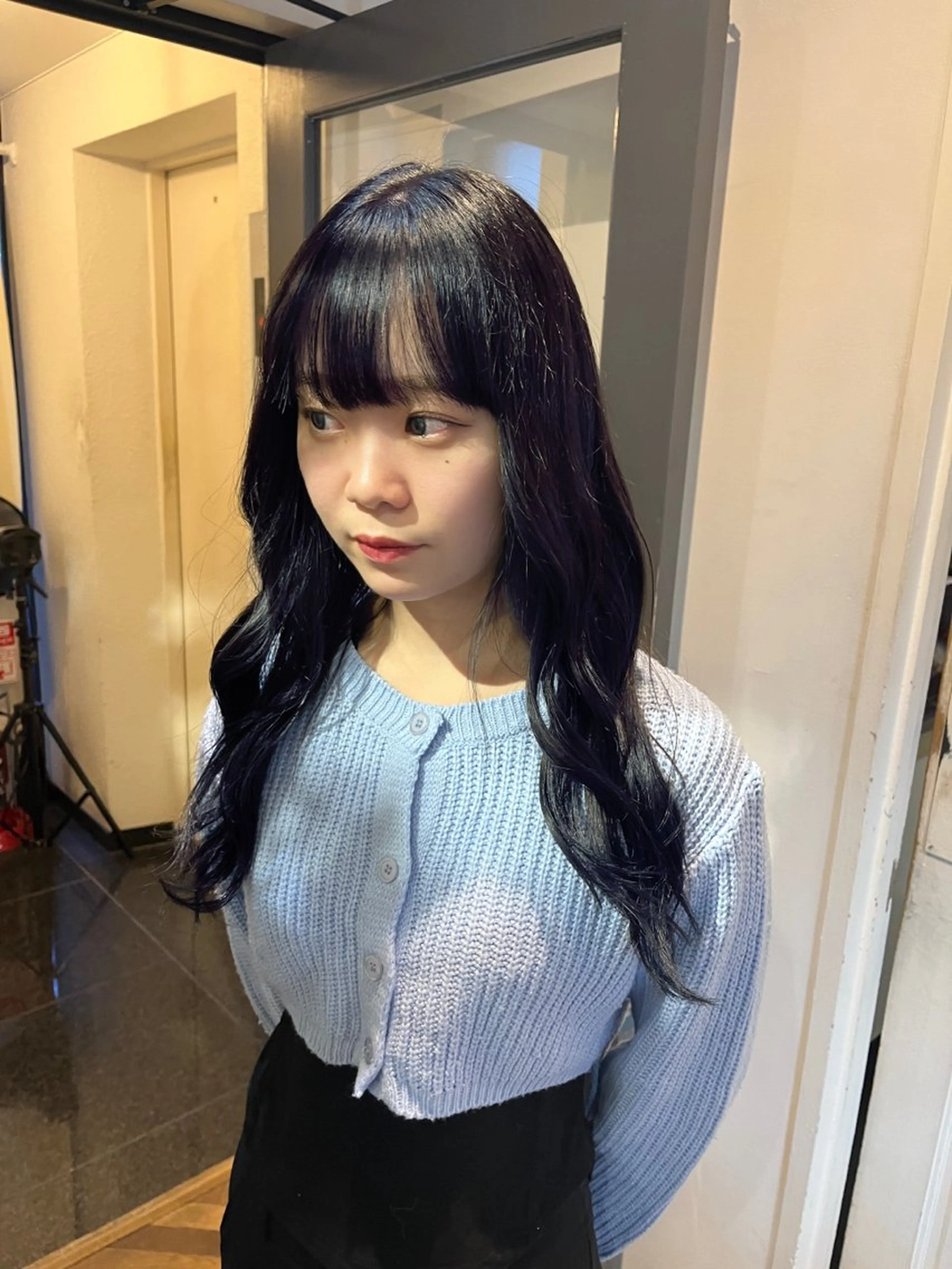 ロング カラー HOMIE TOKYO所属・sora / 渋谷 / ハイトーンのヘアスタイル