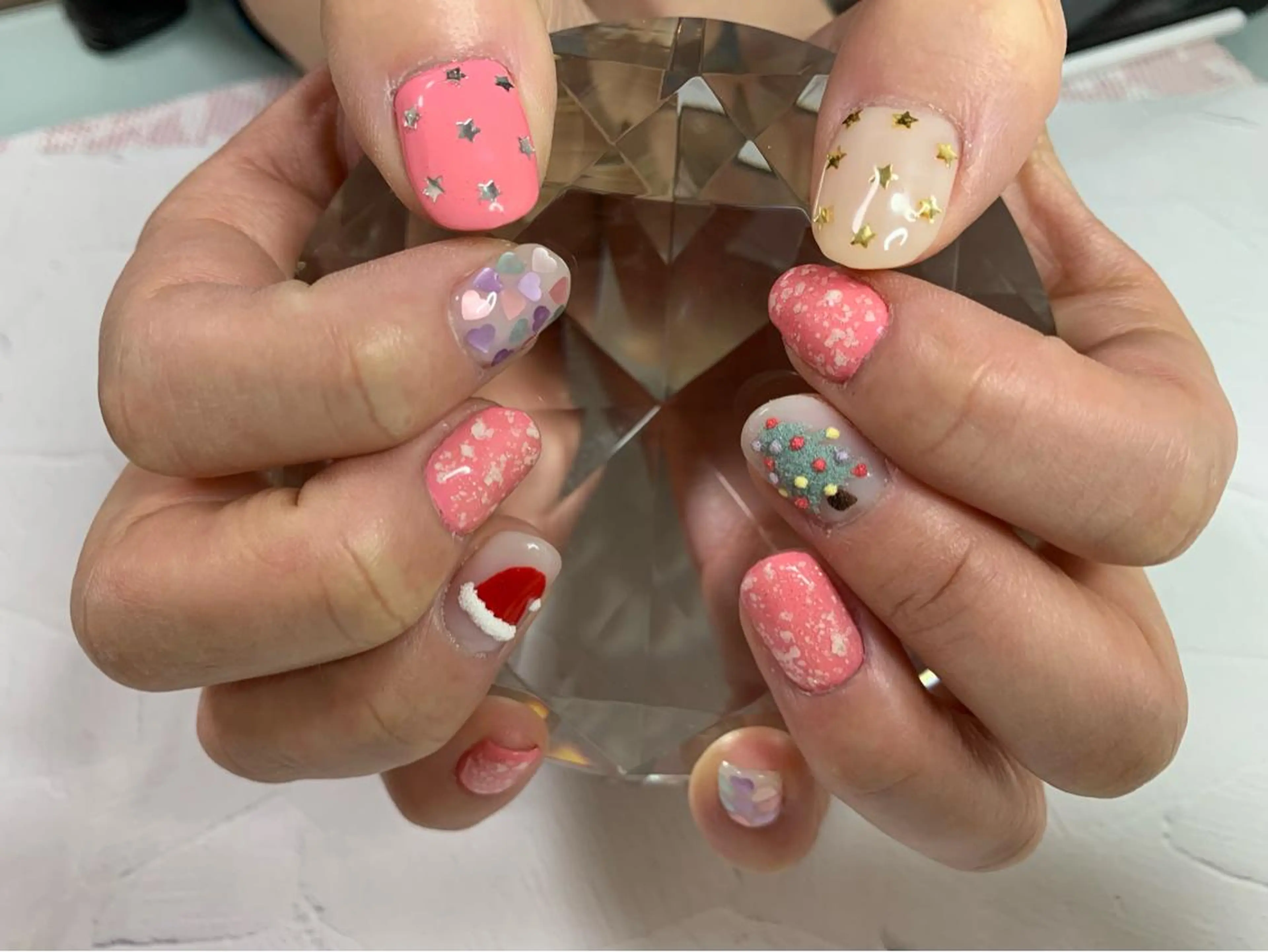 ネイル 冬ネイル クリスマス noheanail YONEDAのネイルデザイン