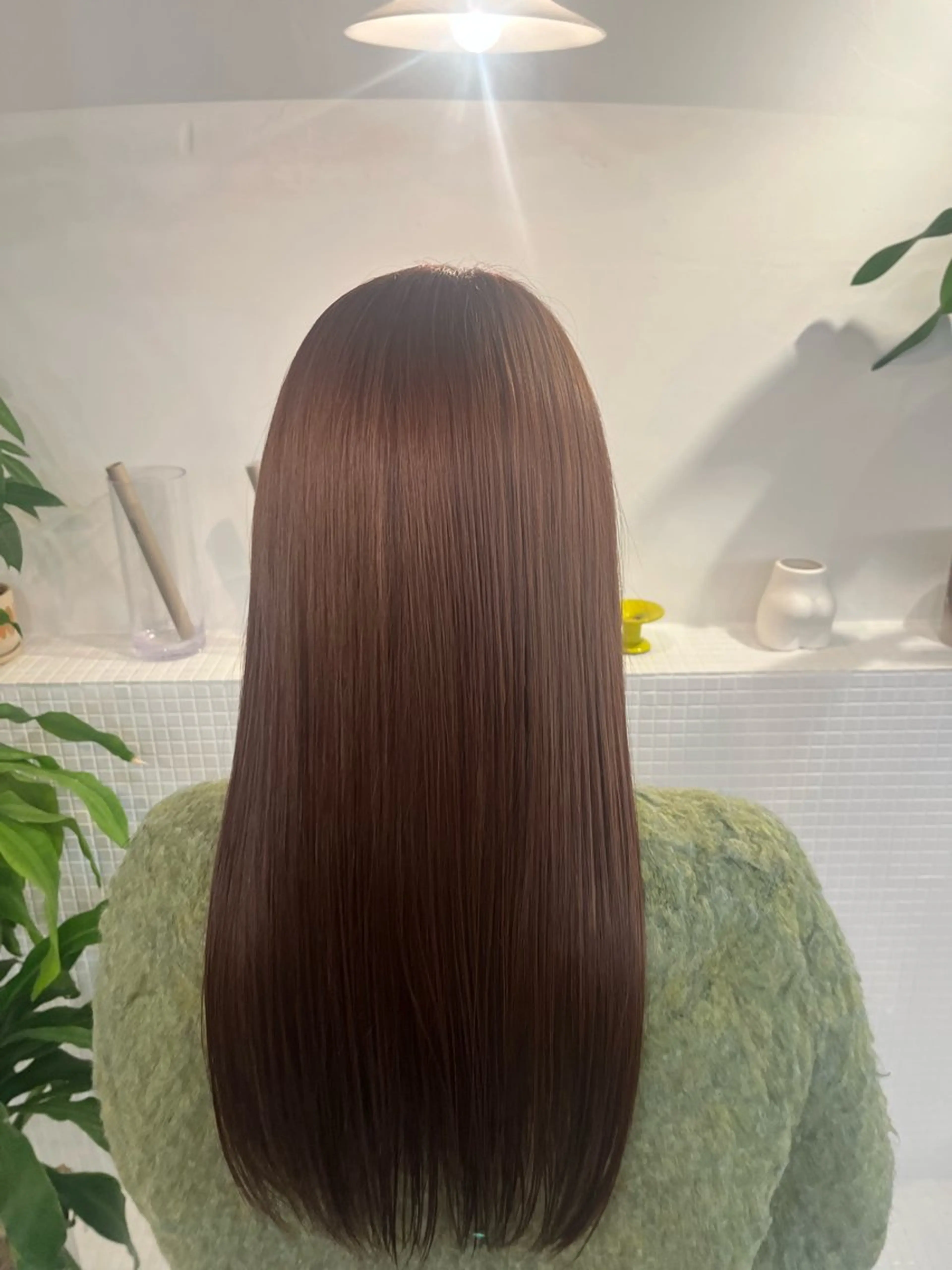 ロング モモセ ユメトのヘアスタイル