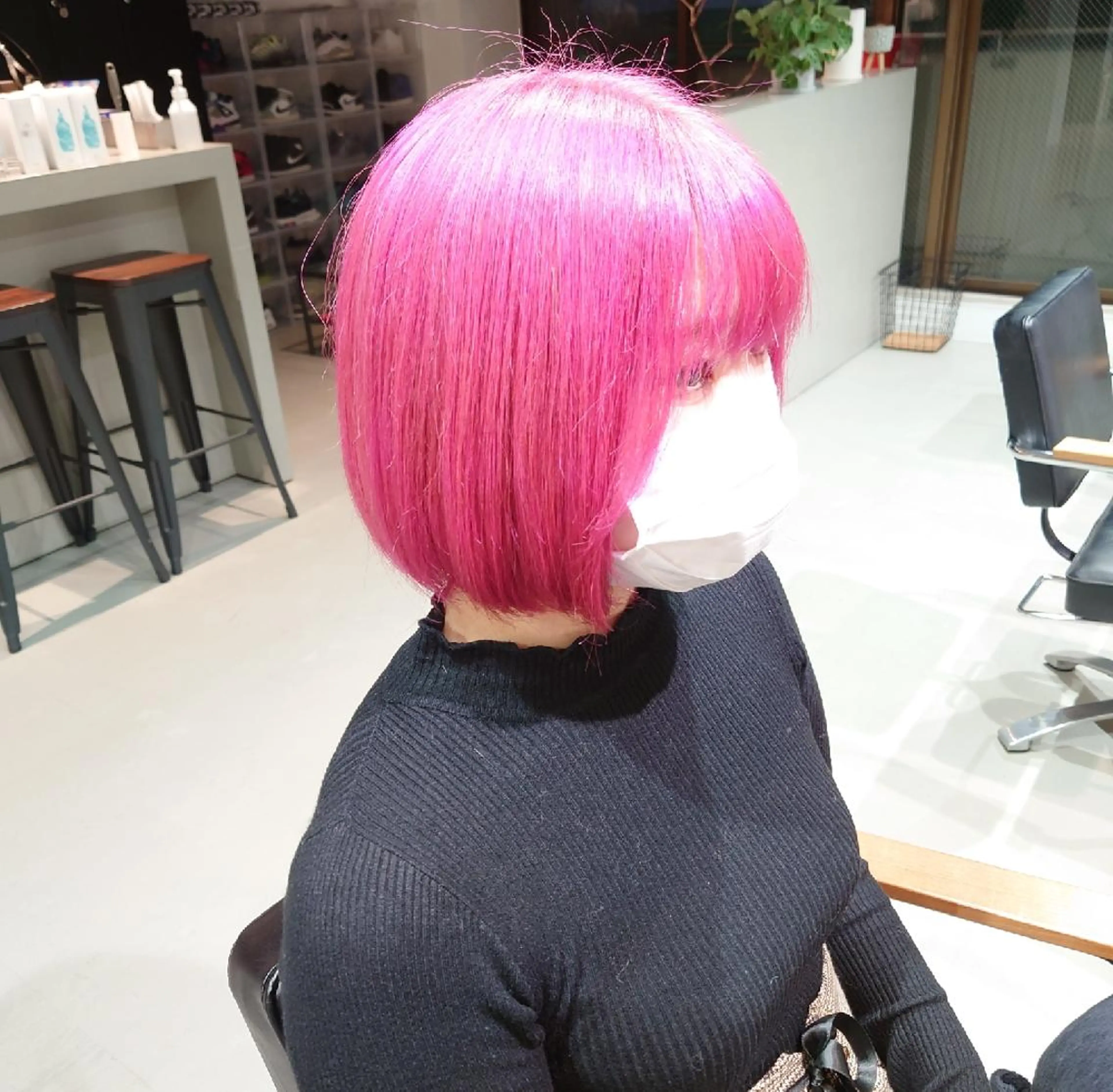 ショート カラー iss所属・メンズ/パーマ特化 /波巻き/林洋平のヘアスタイル