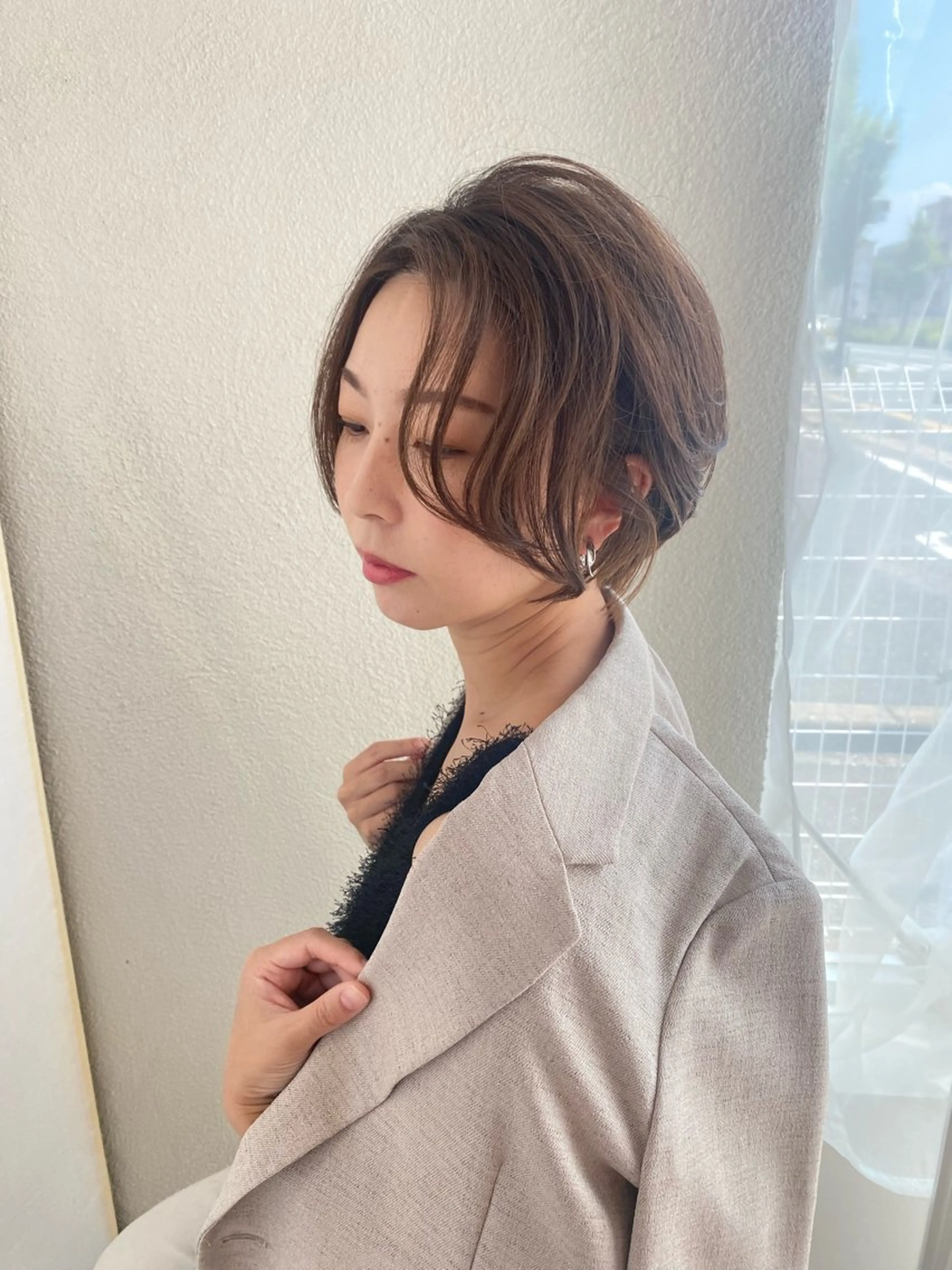 ショート ショートボブ ボブ ショートヘア ase.糸島店所属・UEDA AYAのヘアスタイル