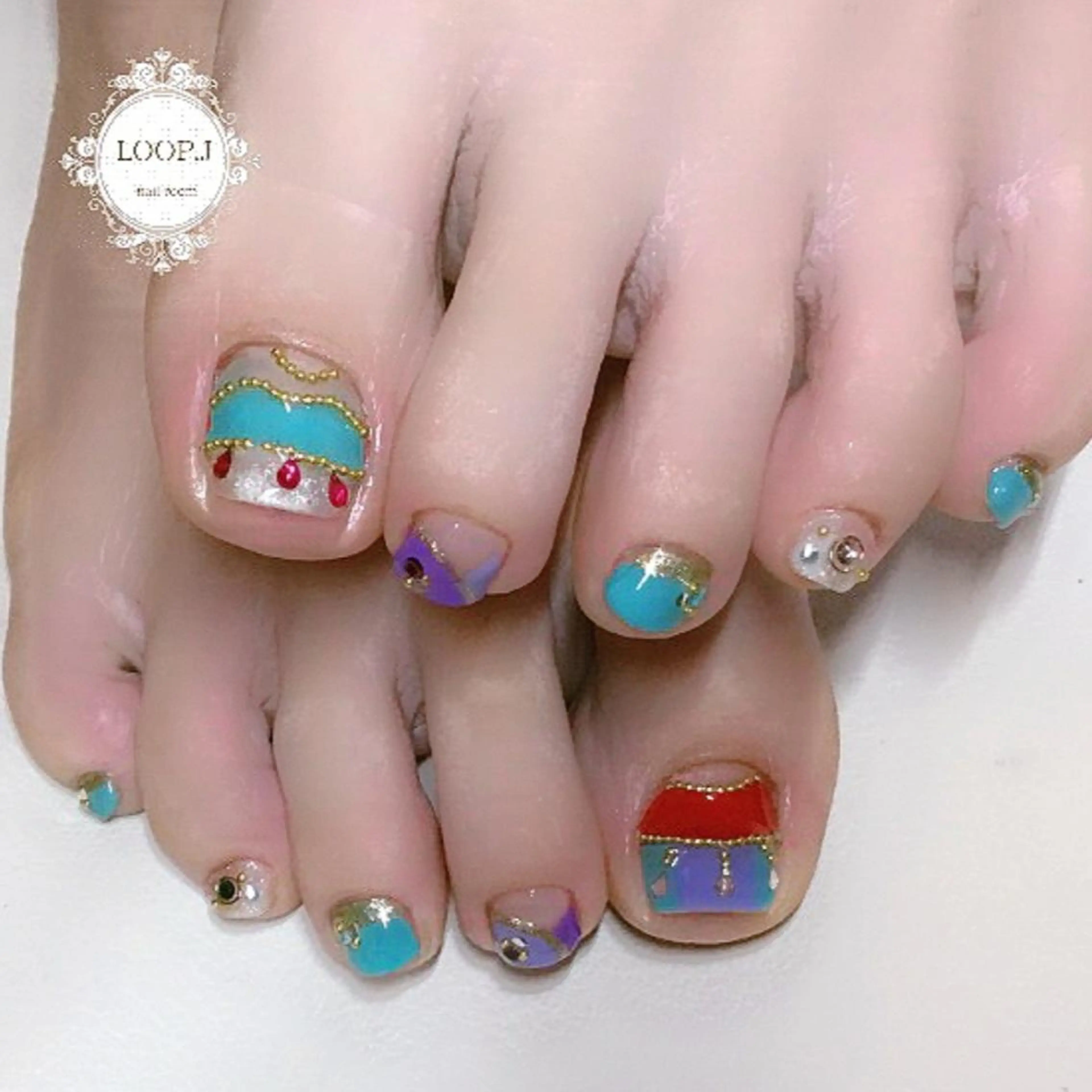 ネイル おおくぼ めぐみのネイルデザイン