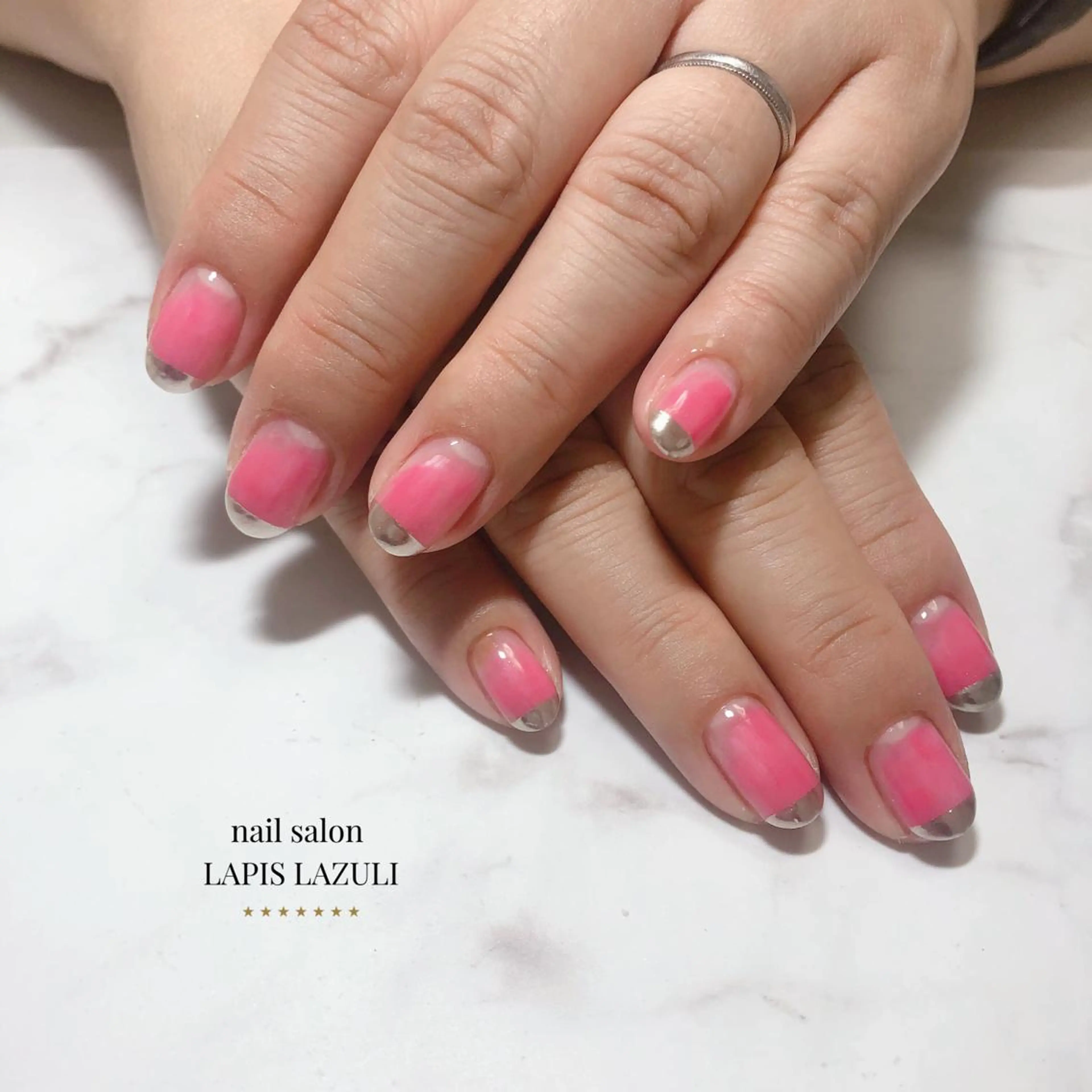 ネイル nail salon ラピスラズリのネイルデザイン