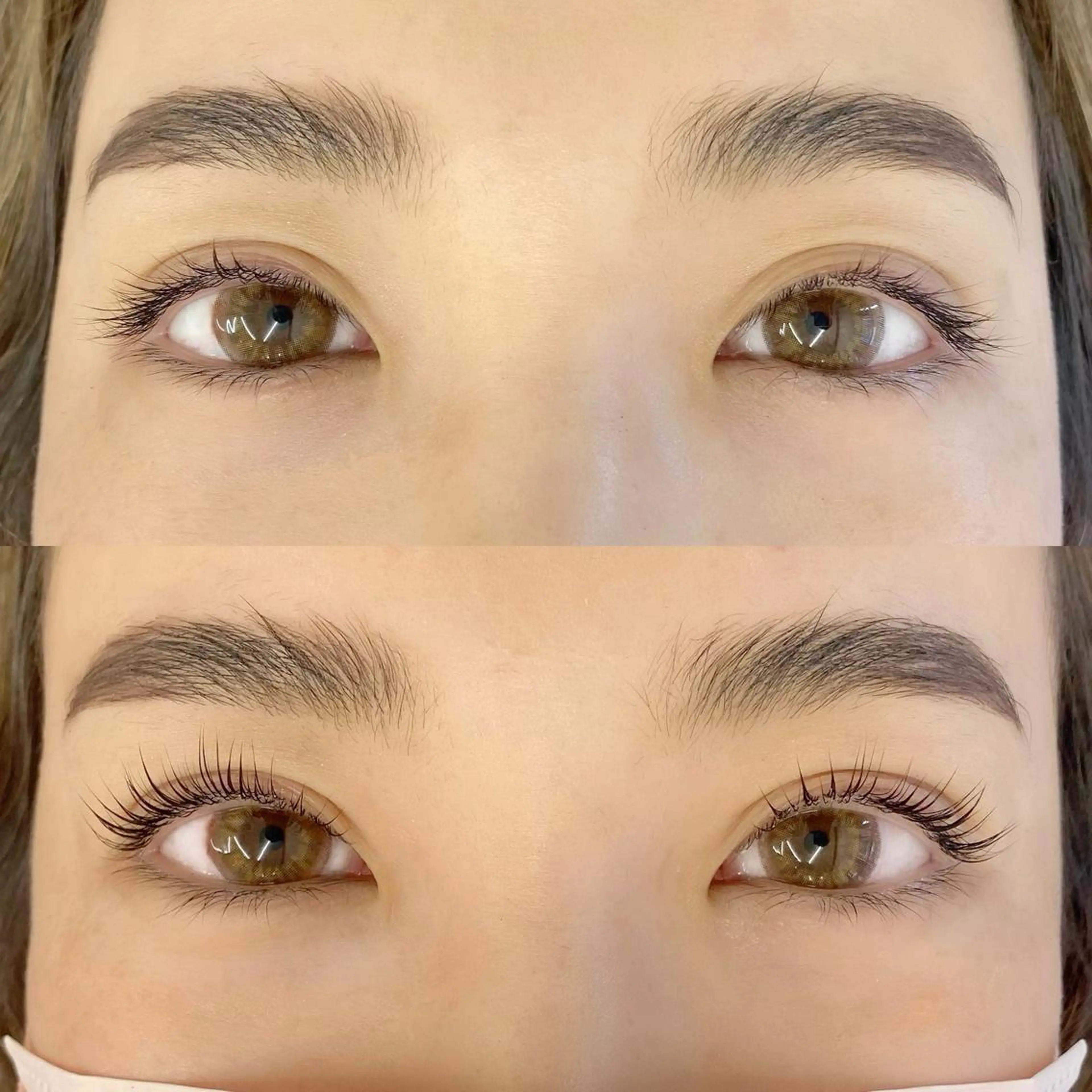 マツエク・マツパ パリジェンヌラッシュリフト LILY BABEのマツエク・マツパデザイン