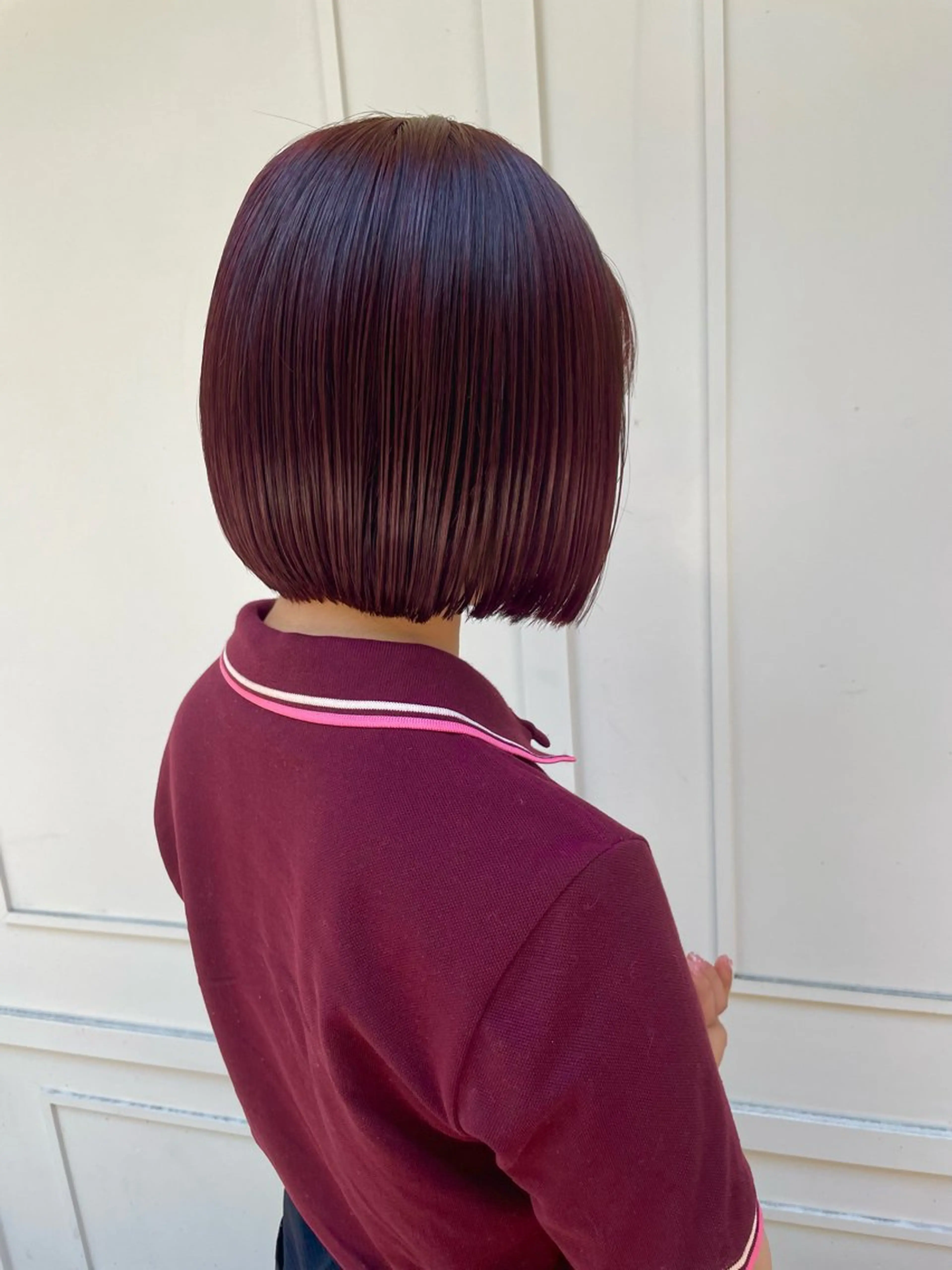 ショート nia所属・柔らかブラウン/栄/ tomitaのヘアスタイル