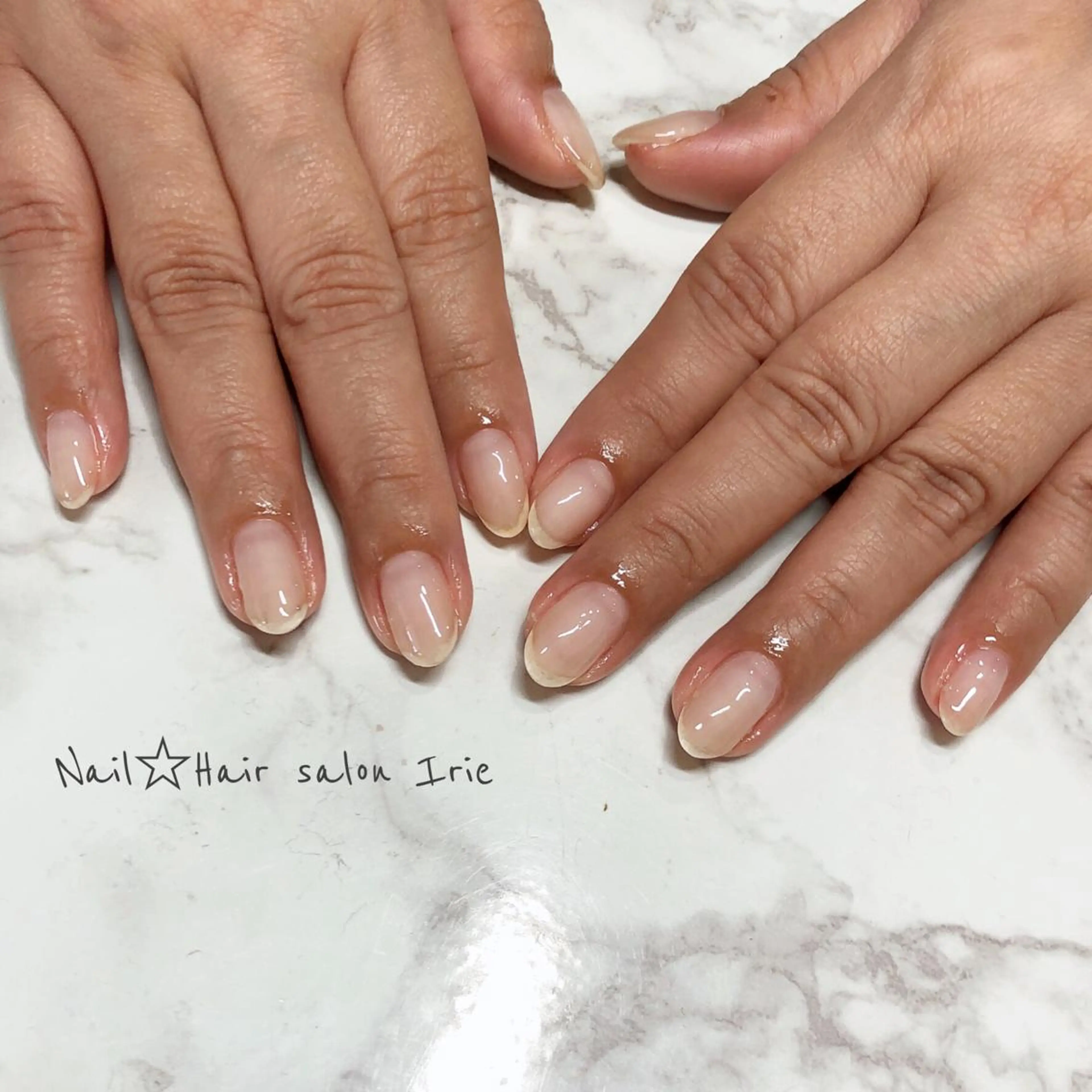 ネイル ハンドネイル ハンドケア Hair salon Irie所属・與儀 知佳のネイルデザイン