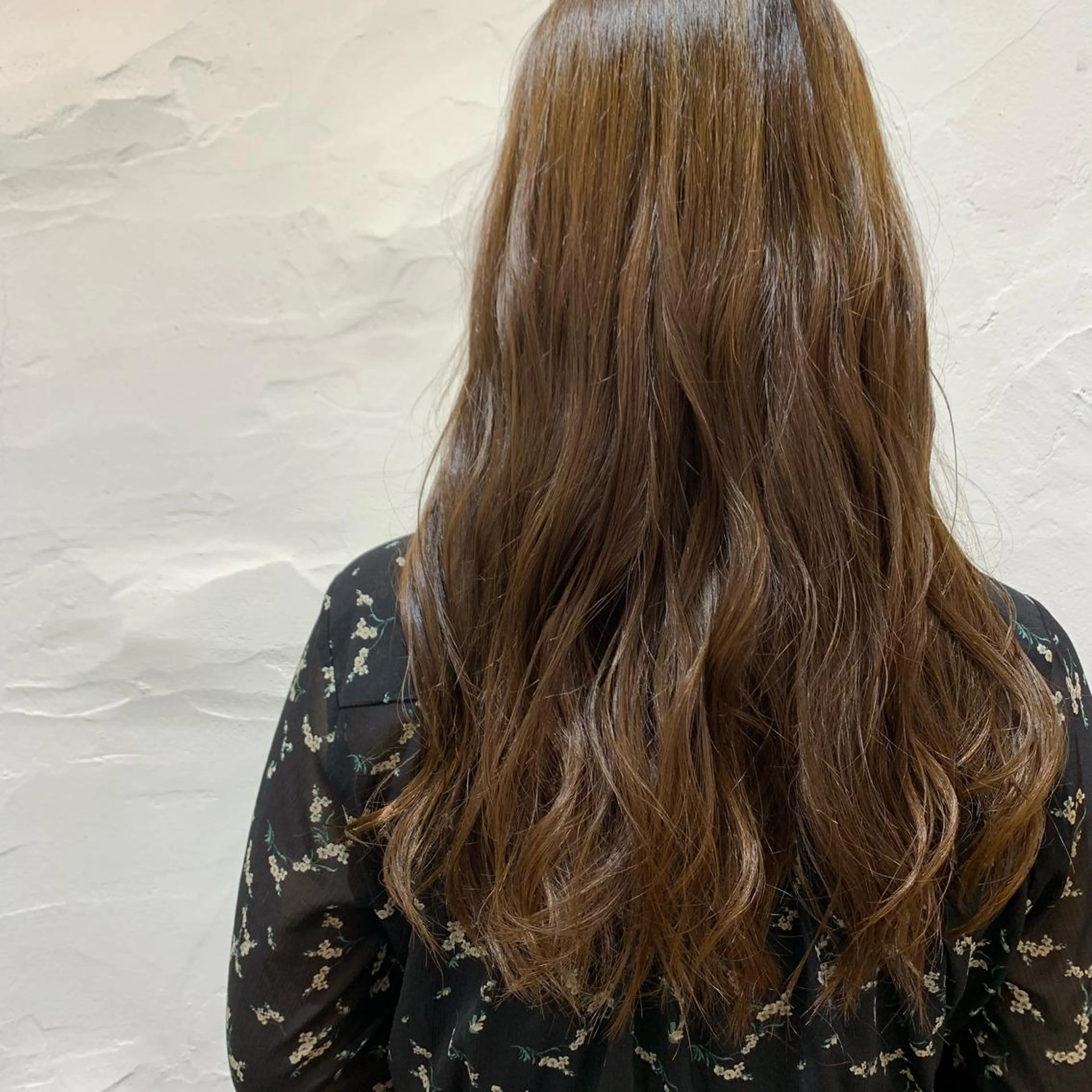 ロング カラー 吉田 夢のヘアスタイル