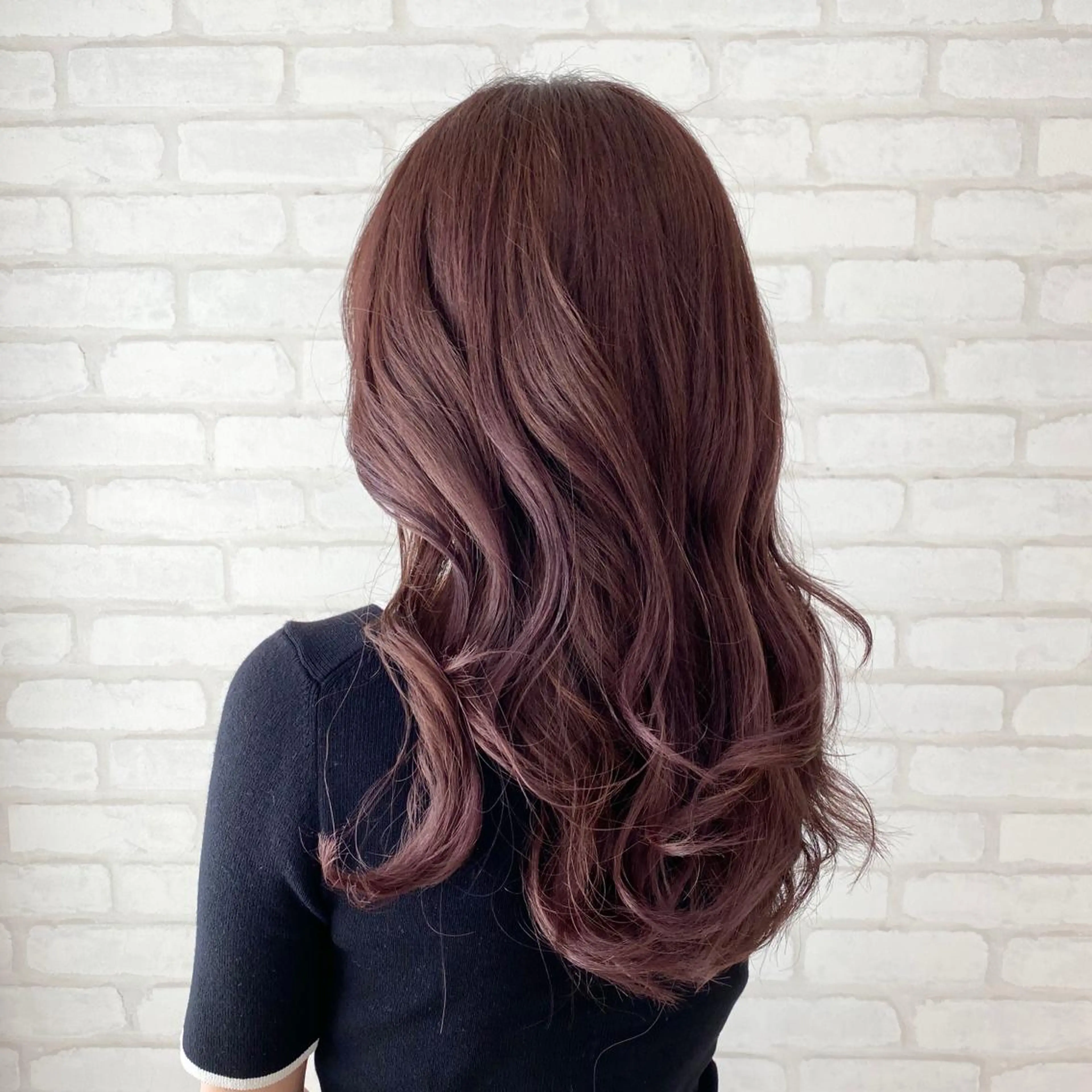 セミロング カラー abilita AZUSAのヘアスタイル