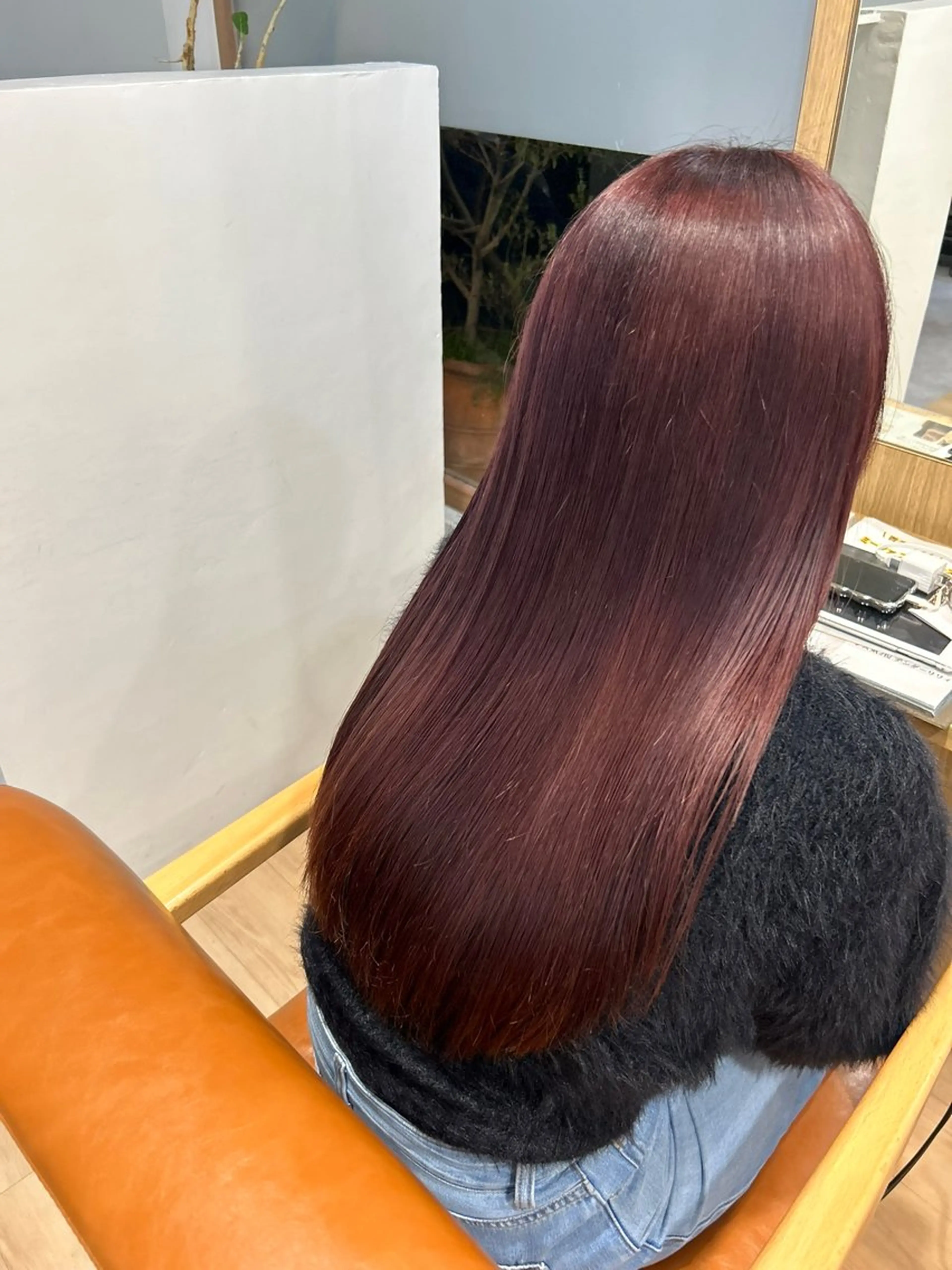 ロング 【金山/栄】カット モデル/小西 サラのヘアスタイル