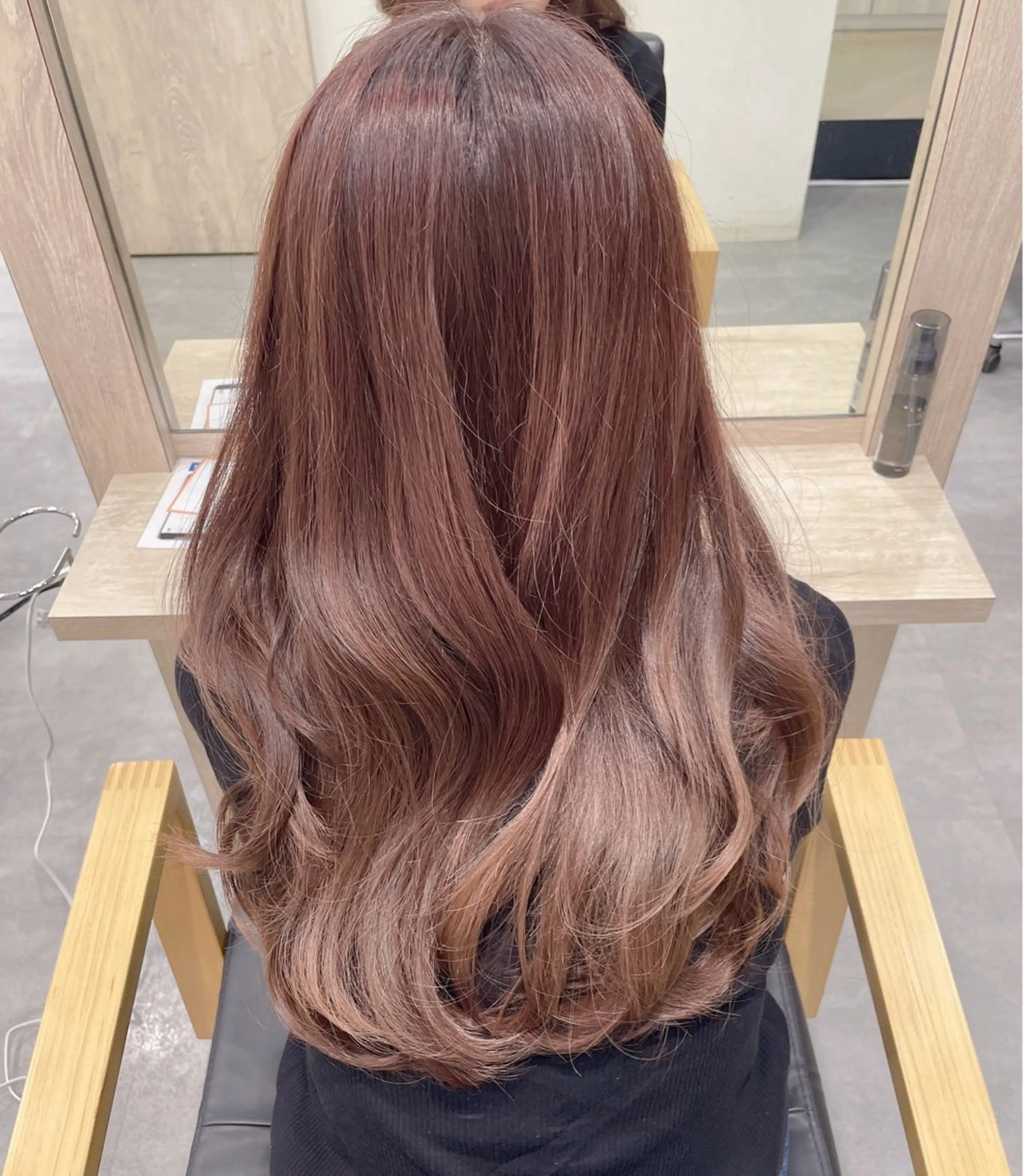 ロング 永田 まどかのヘアスタイル