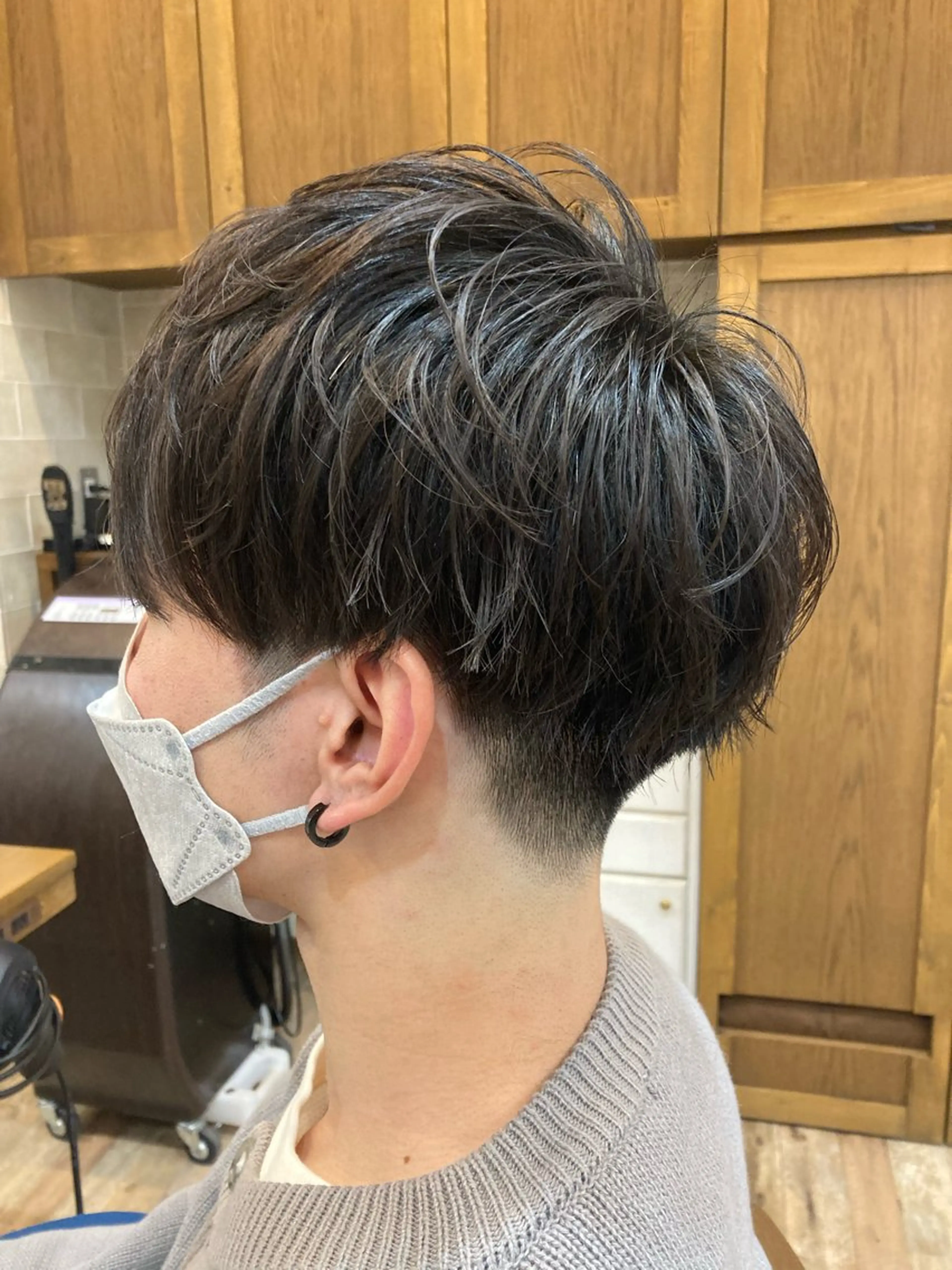 ショート メンズ カット特化型 美容師/栗本のヘアスタイル