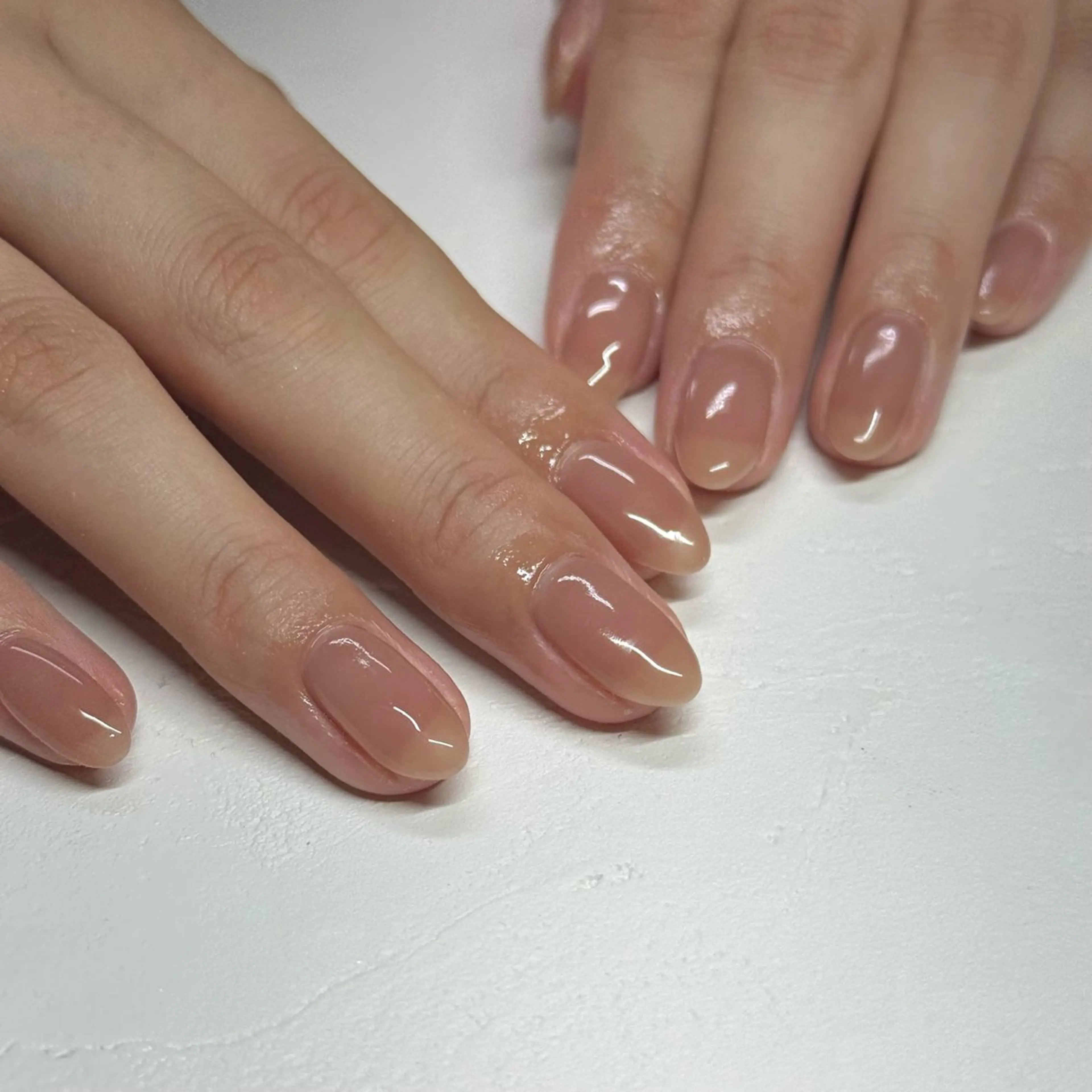 ネイル ワンカラーネイル ハンドネイル mai♡マグネット/ ニュアンス/マツパのマツエク・マツパデザイン