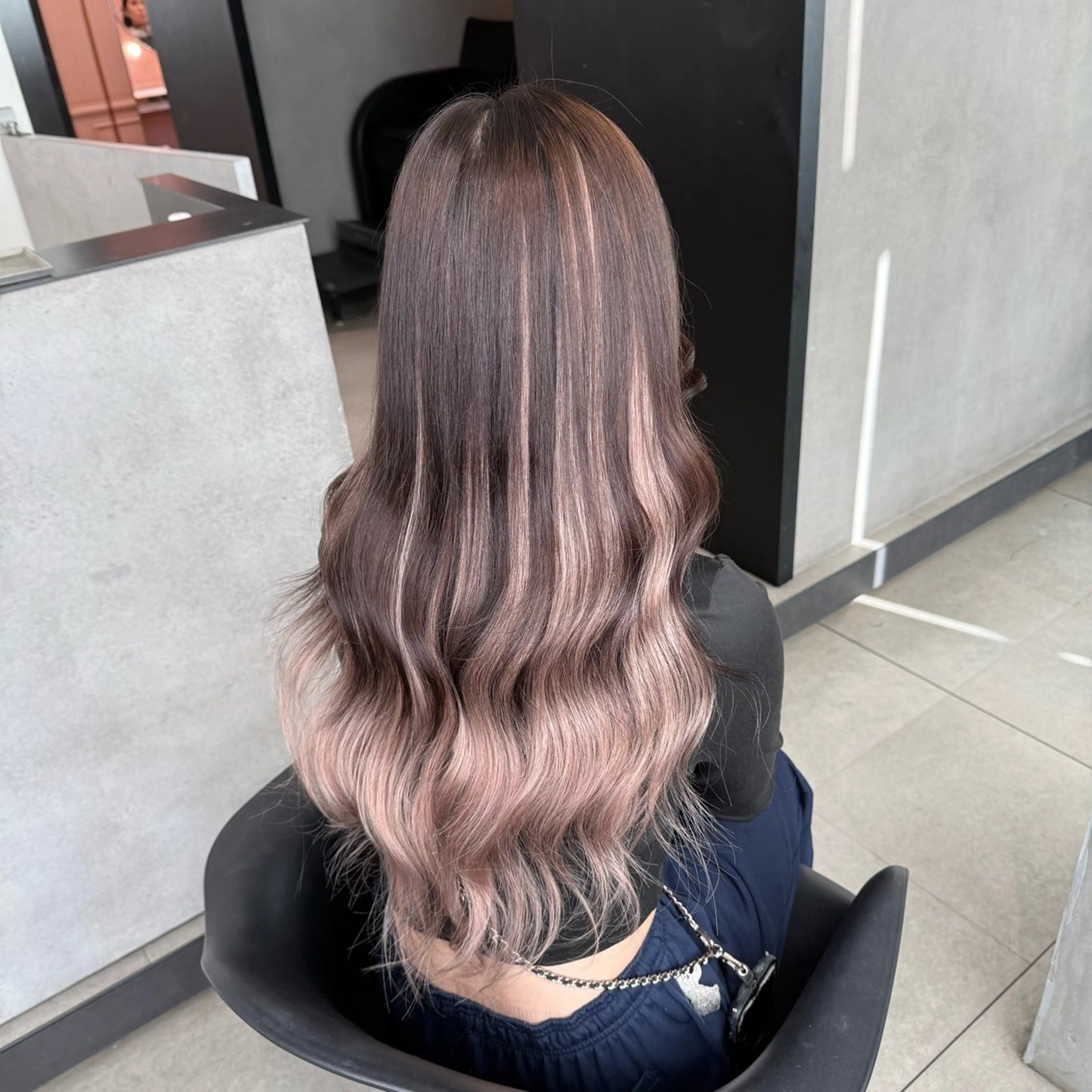 🤍最強ツヤ髪ロングヘアに大イメチェン🤍【最高級人毛ツヤシールエクステ80本🛁🫧】の写真