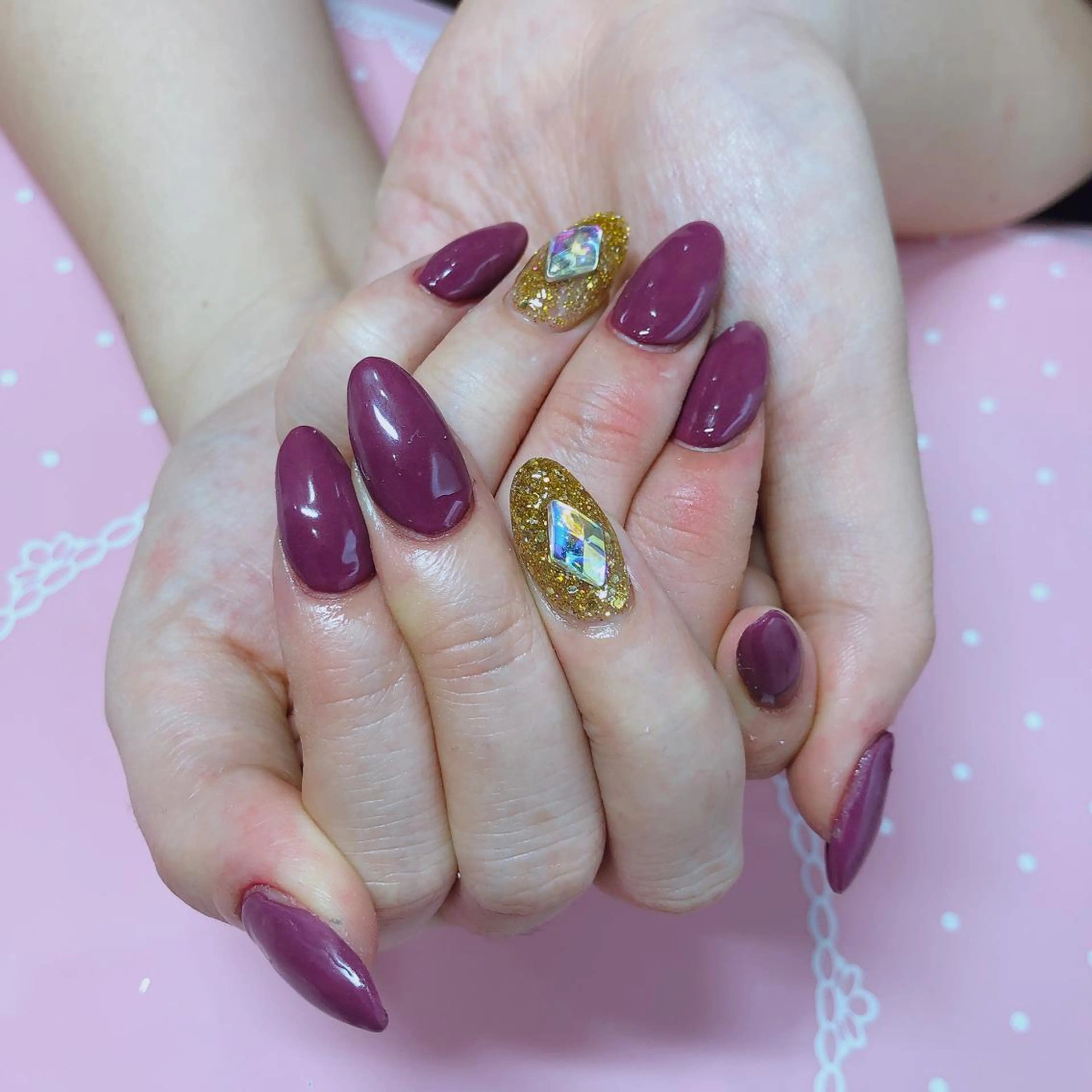 ショート ネイル ハンドネイル 《LB》ラブリエ Nail&eyeのマツエク・マツパデザイン