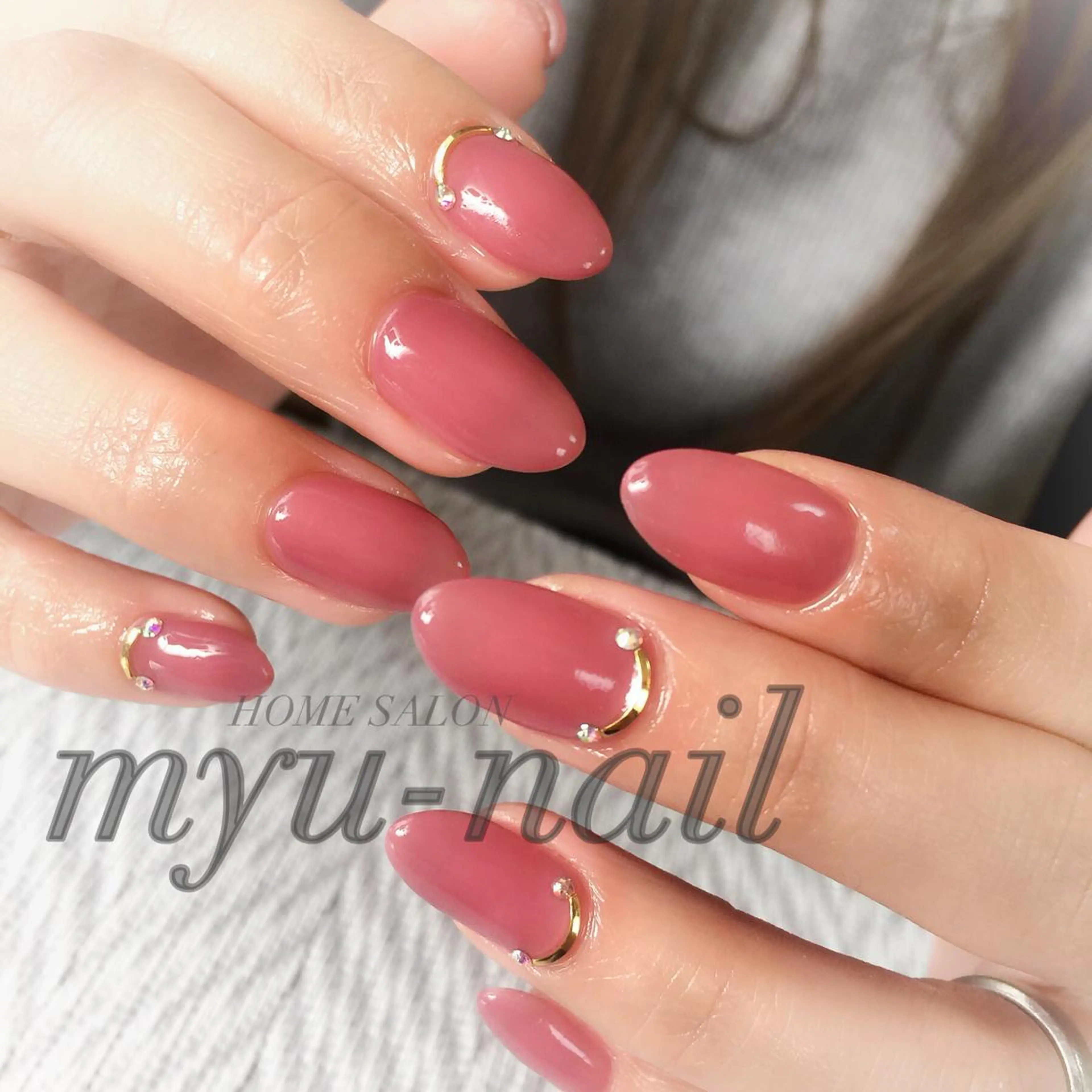 ネイル ハンドネイル ホームサロン myu-nailのネイルデザイン
