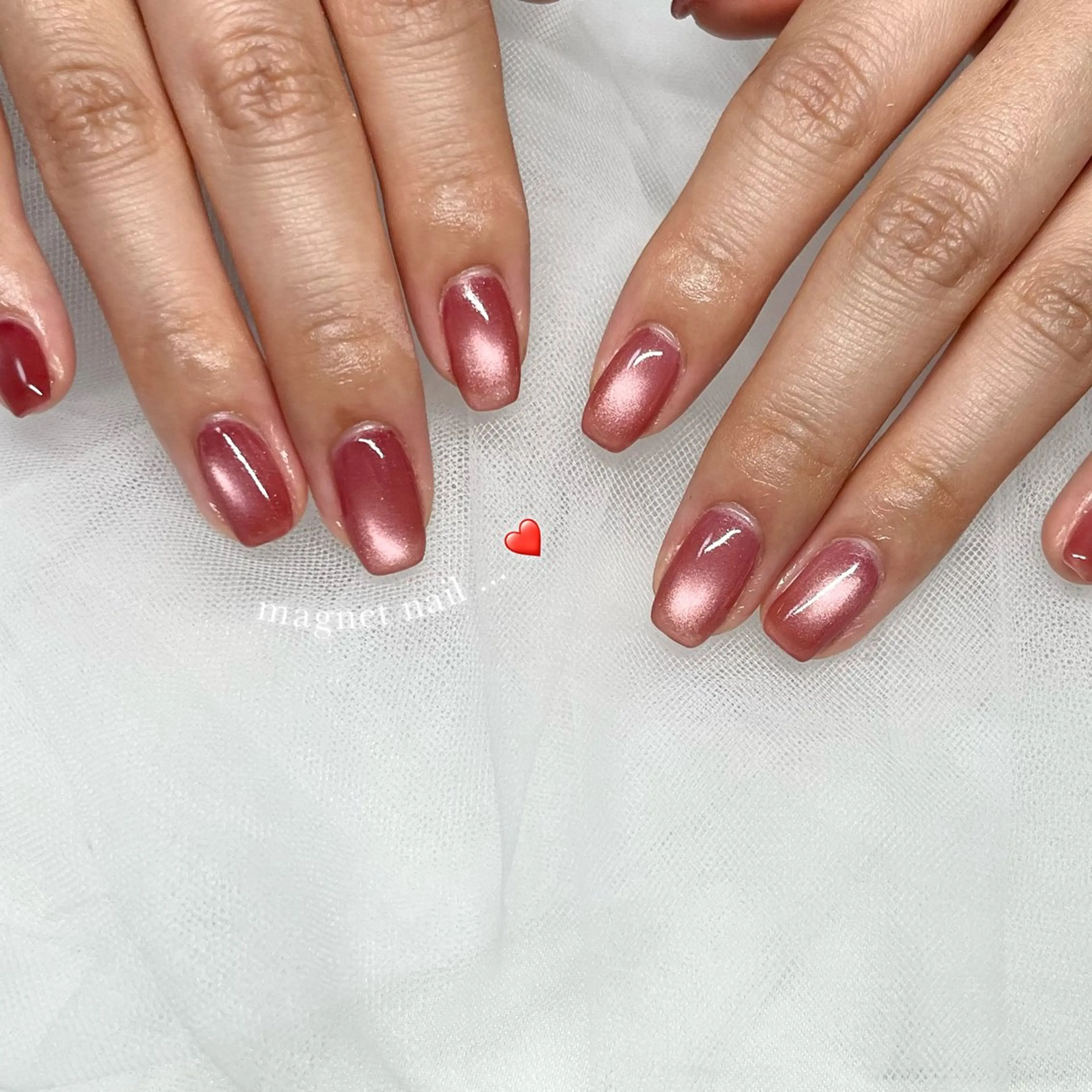 ネイル 長さ出し フラッシュネイル ジェルネイル マグネットネイル 持ち込み ハンドネイル 🌷Gemini nami🌷のネイルデザイン