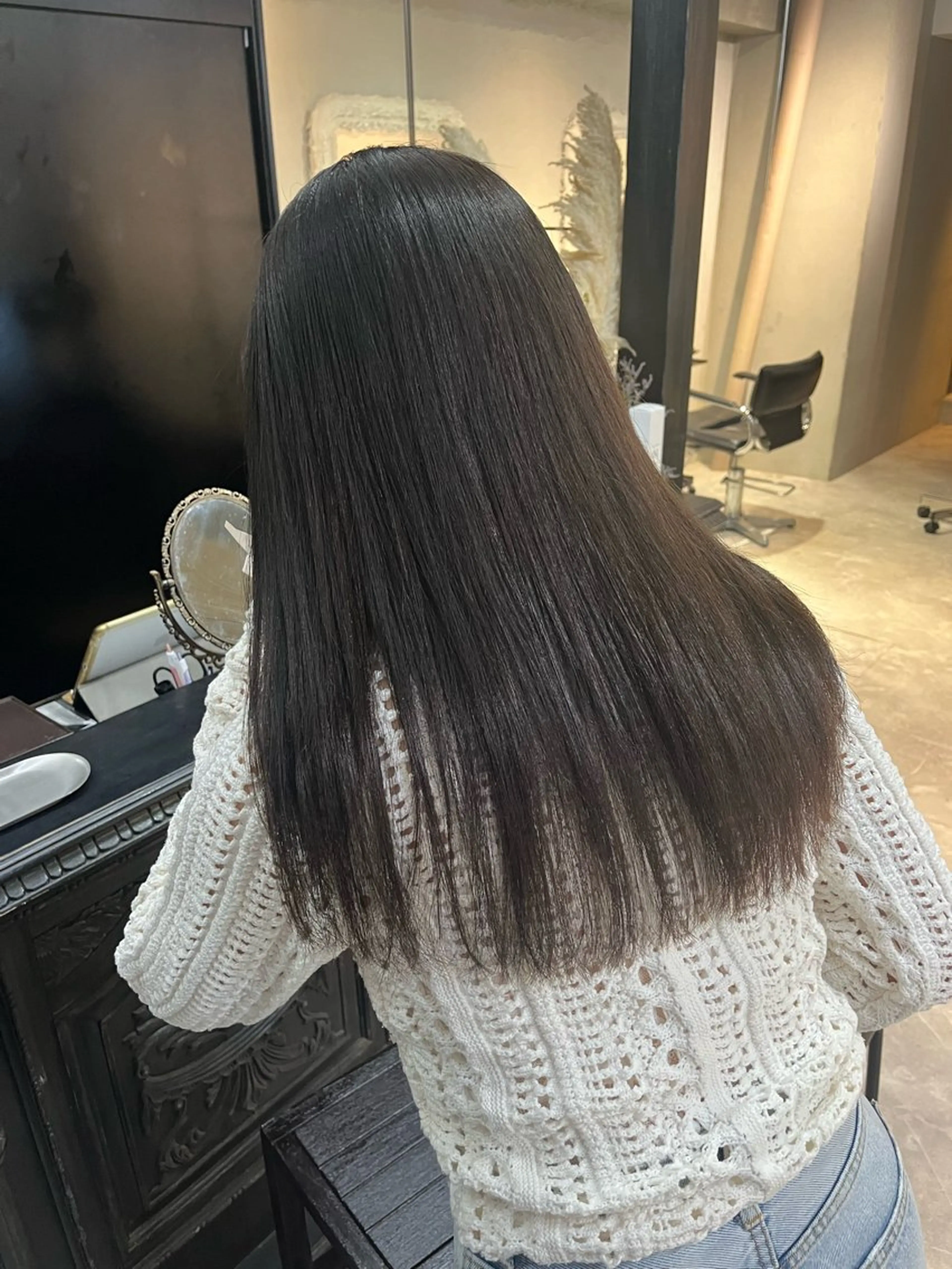 ロング canvas. RINOのヘアスタイル