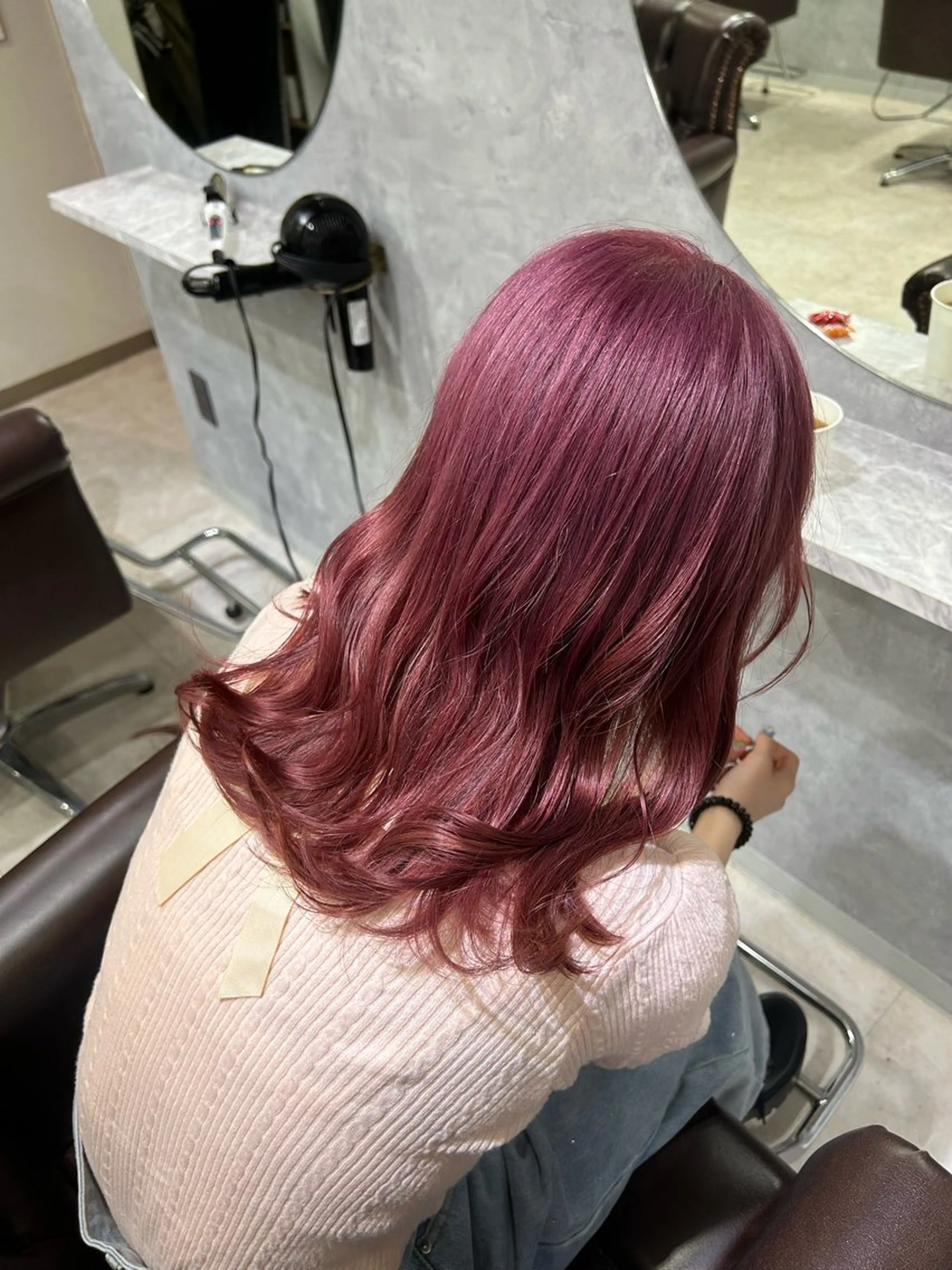 セミロング カラー 池袋/カラー特化🎨 ロング料金なし🩵のヘアスタイル