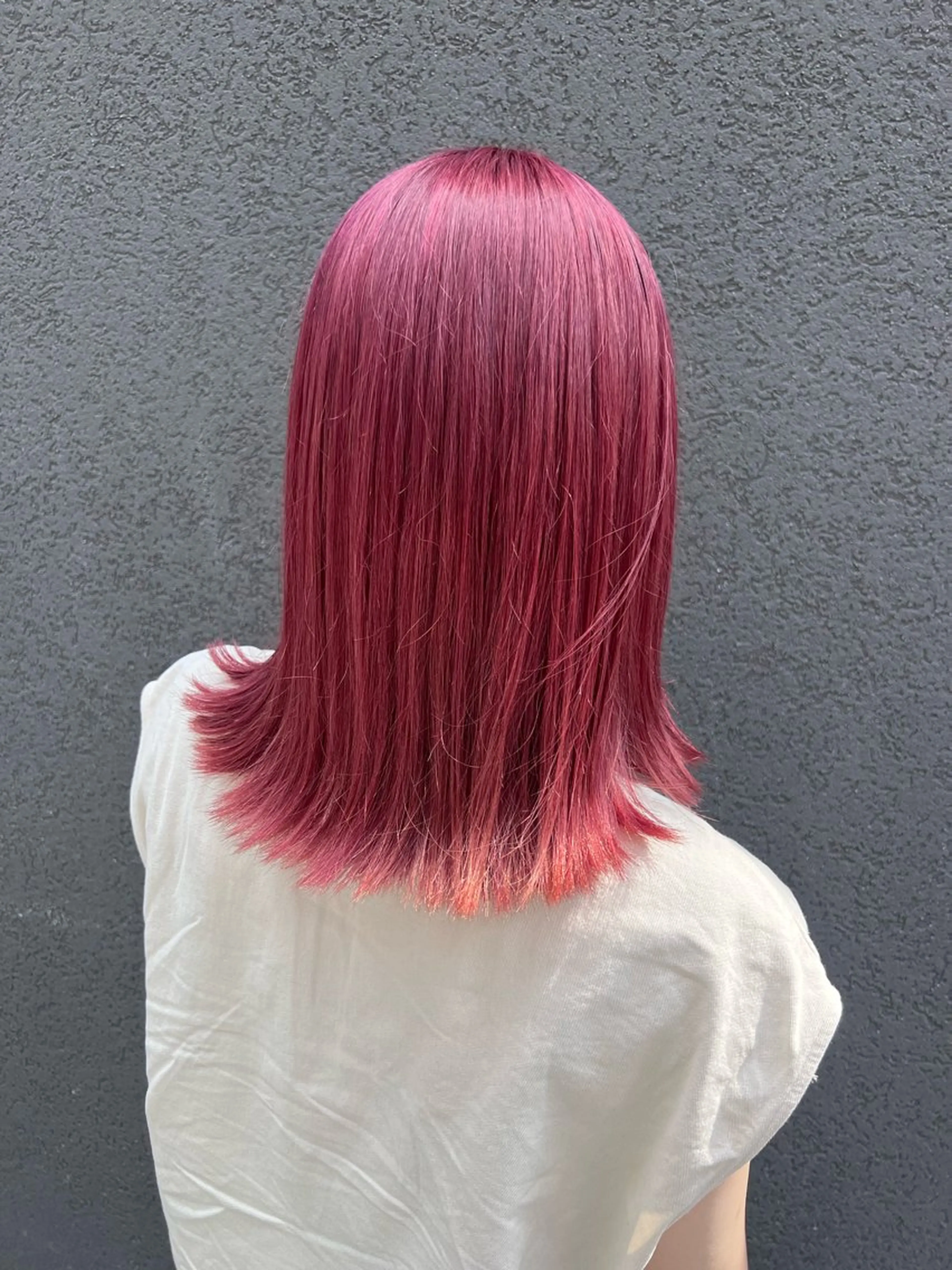 🦋ブリーチリタッチ＋オンカラー＋1stepトリートメント🦋※詳細確認お願いいたします🤲の写真