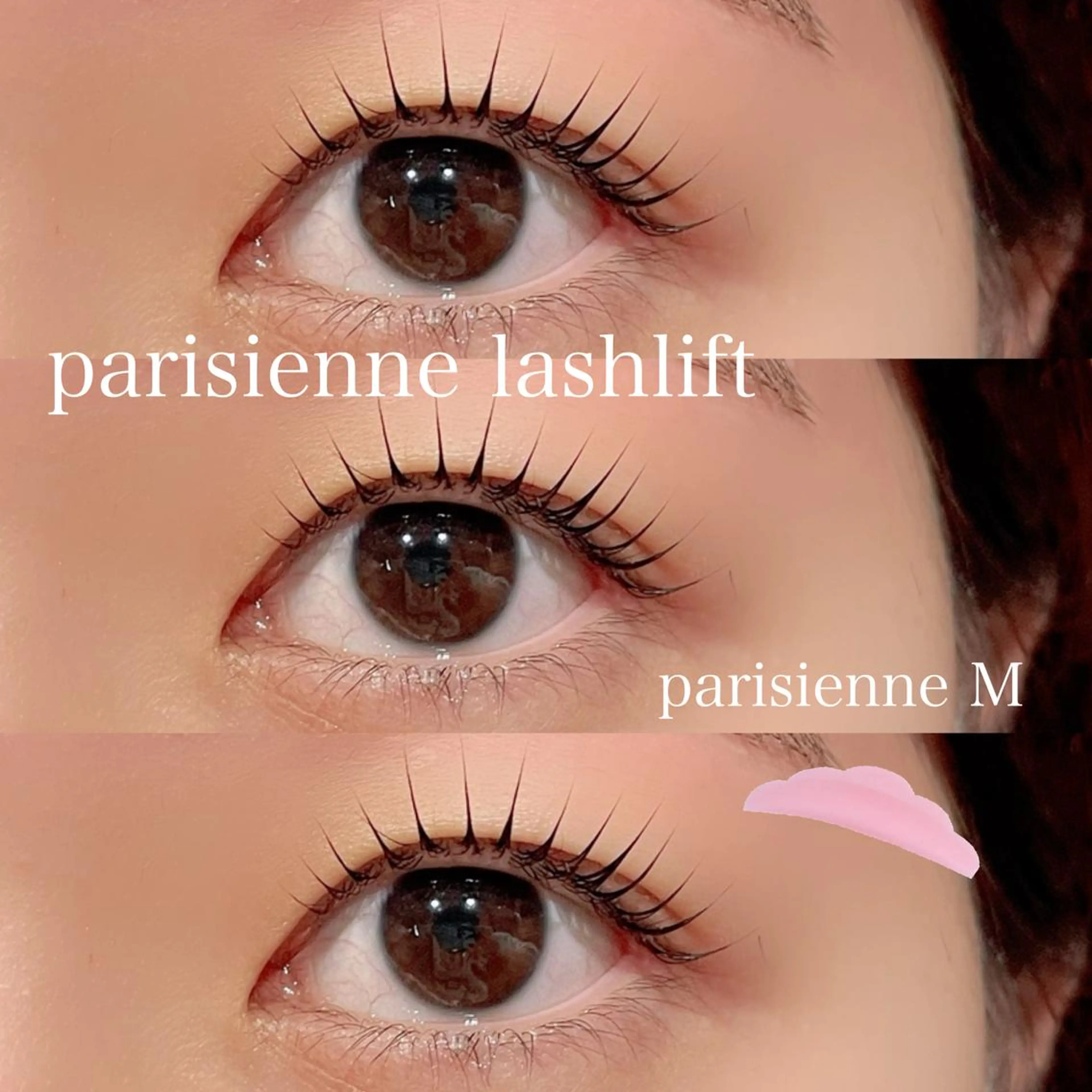 マツエク・マツパ パリジェンヌラッシュリフト マツパ Ayaka 【パリジェンヌ】のマツエク・マツパデザイン