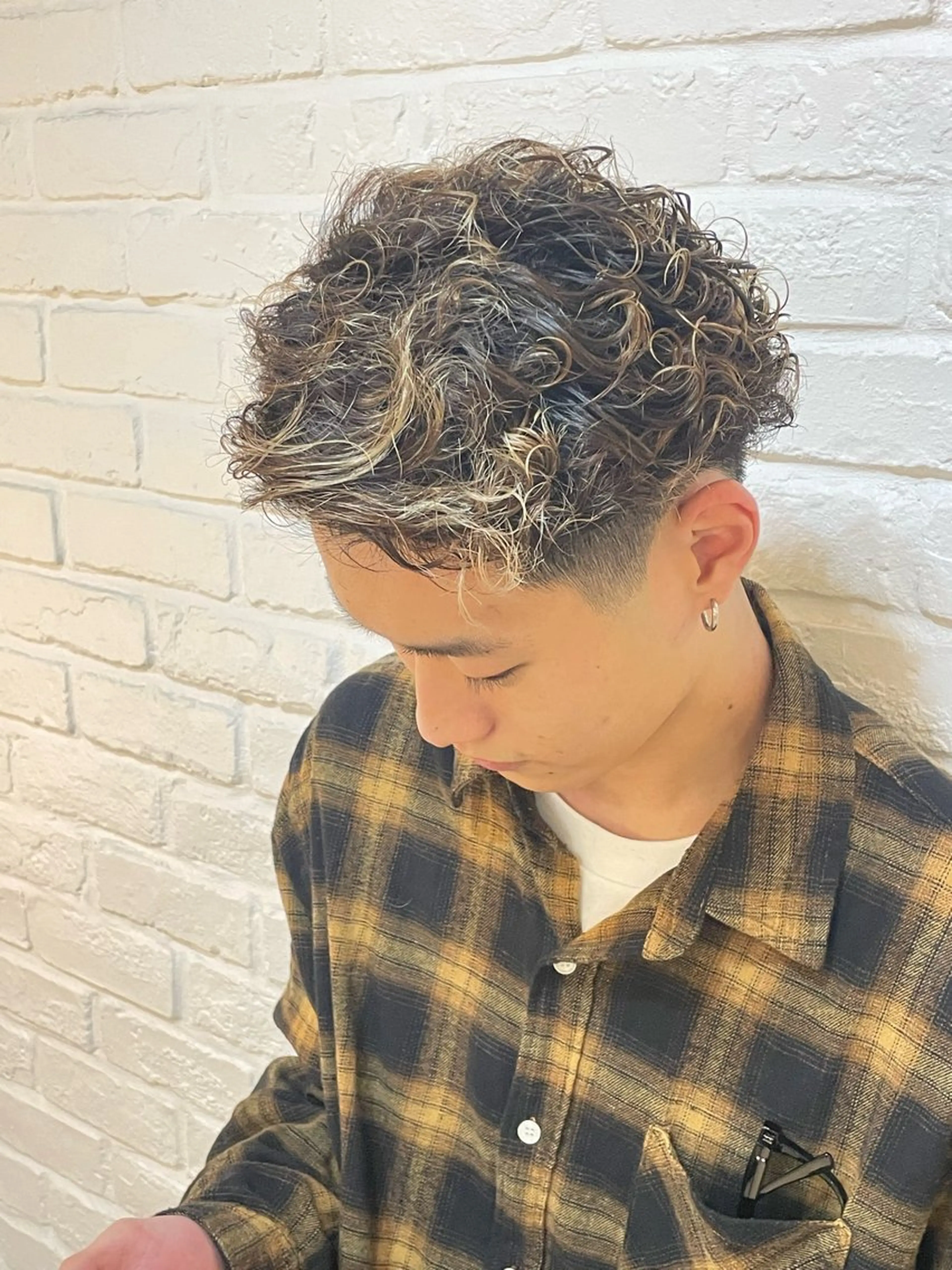 パーマ メンズ メンズパーマ 辻野 光希のヘアスタイル