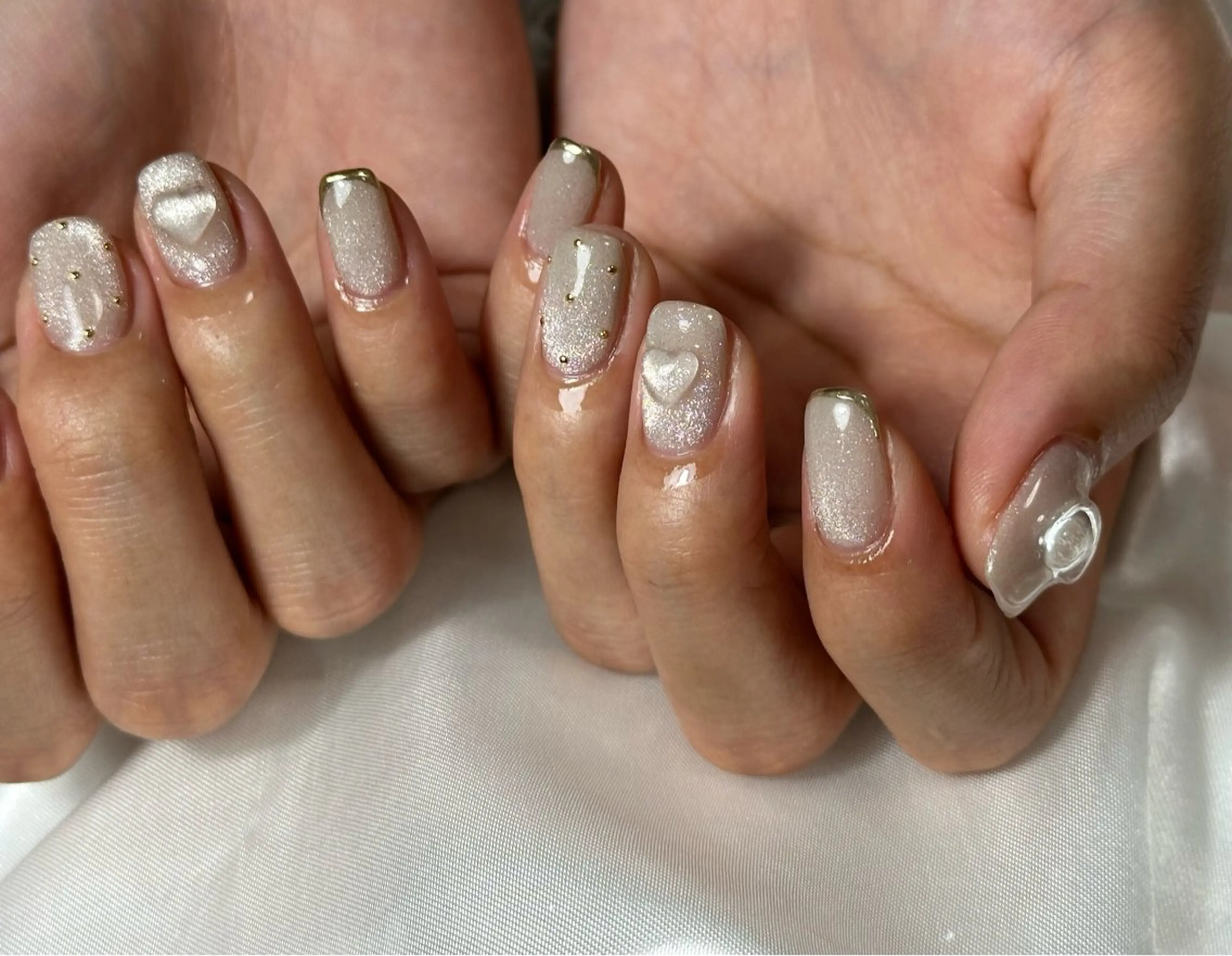 ネイル ハンドネイル three 0 nail spaceのネイルデザイン