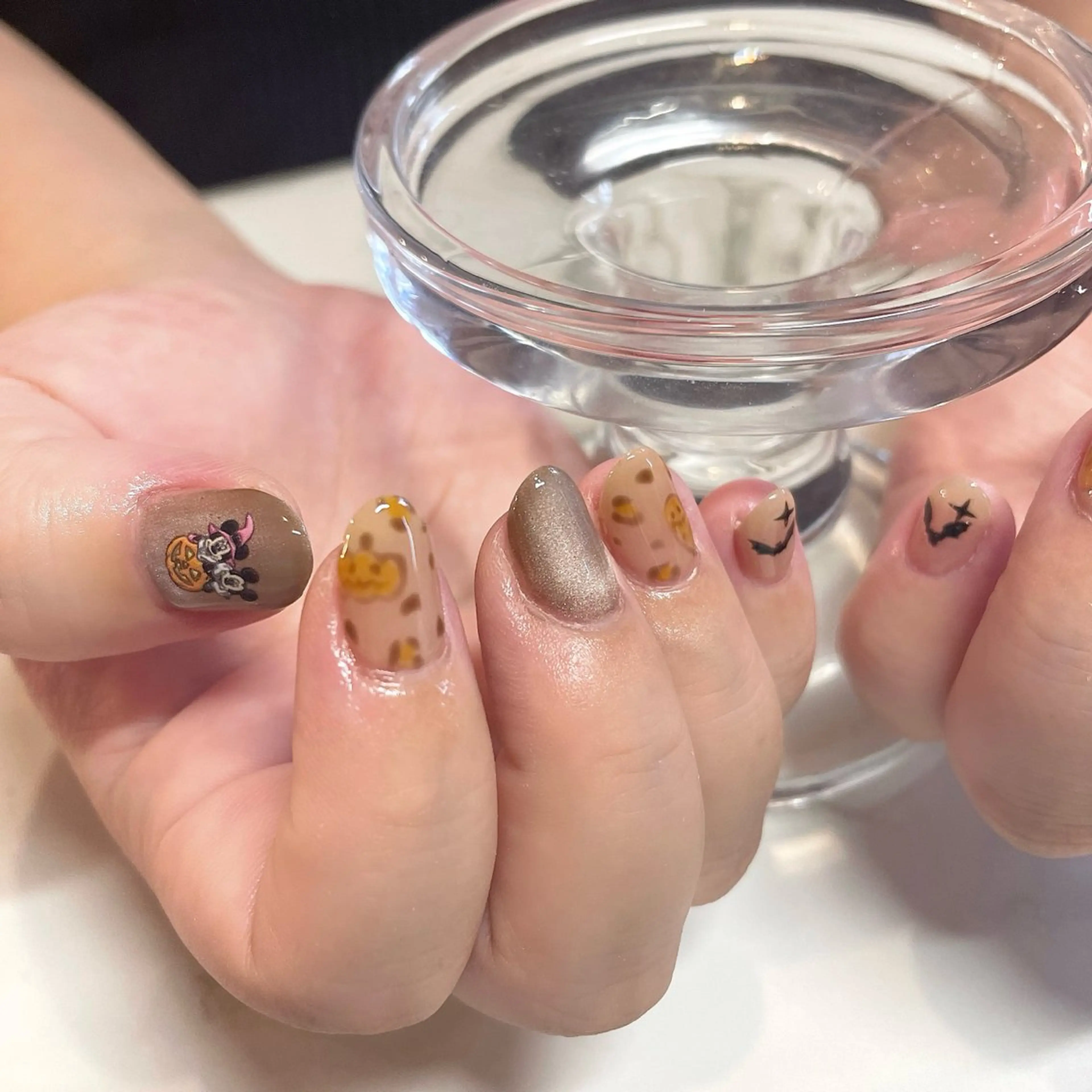 ネイル ハロウィン ハンドネイル Liebe あいりのネイルデザイン